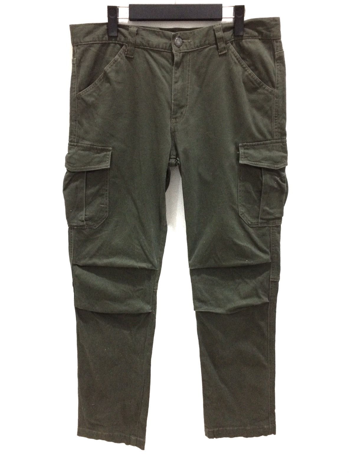 Japanese Brand Japanese Brand Villand Cargo Olive Green Pant Size US 34 / EU 50 - 1 Thumbnail