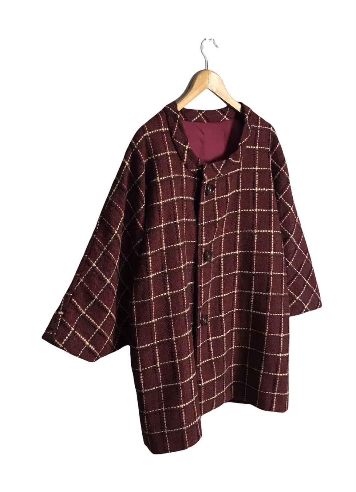 Japanese Brand Boro sashiko narogi kimono wool jacket button up Size US L / EU 52-54 / 3 - 3 Thumbnail
