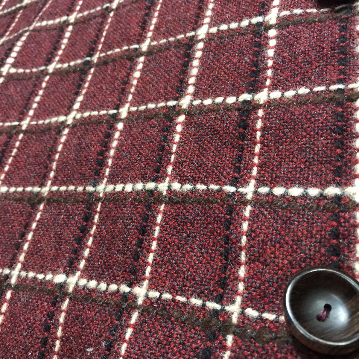 Japanese Brand Boro sashiko narogi kimono wool jacket button up Size US L / EU 52-54 / 3 - 9 Thumbnail
