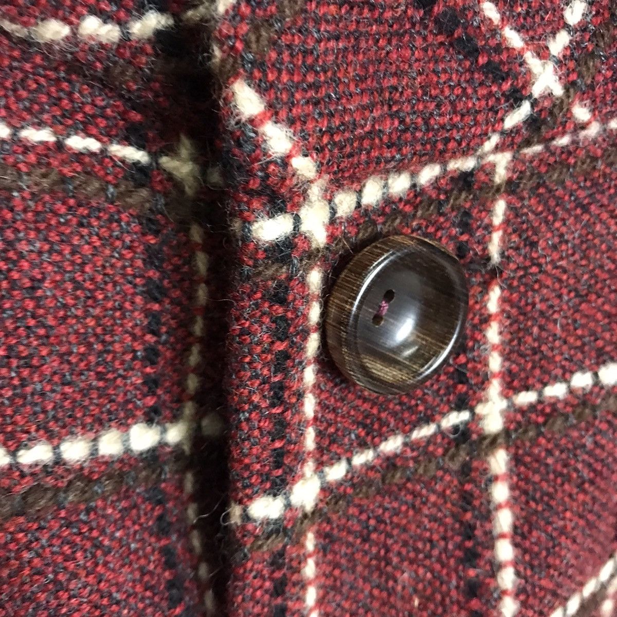 Japanese Brand Boro sashiko narogi kimono wool jacket button up Size US L / EU 52-54 / 3 - 11 Thumbnail
