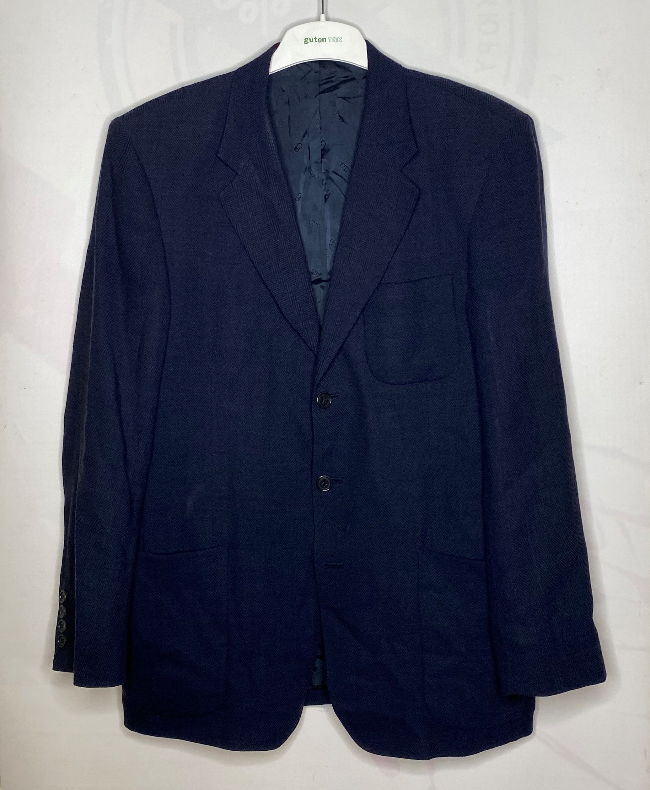 Christian Dior Monsieur × Dior CHRISTIAN DIOR WOOL VINTAGE SPORTS JACKET BLAZER MEN’S Size 40R - 1 Thumbnail