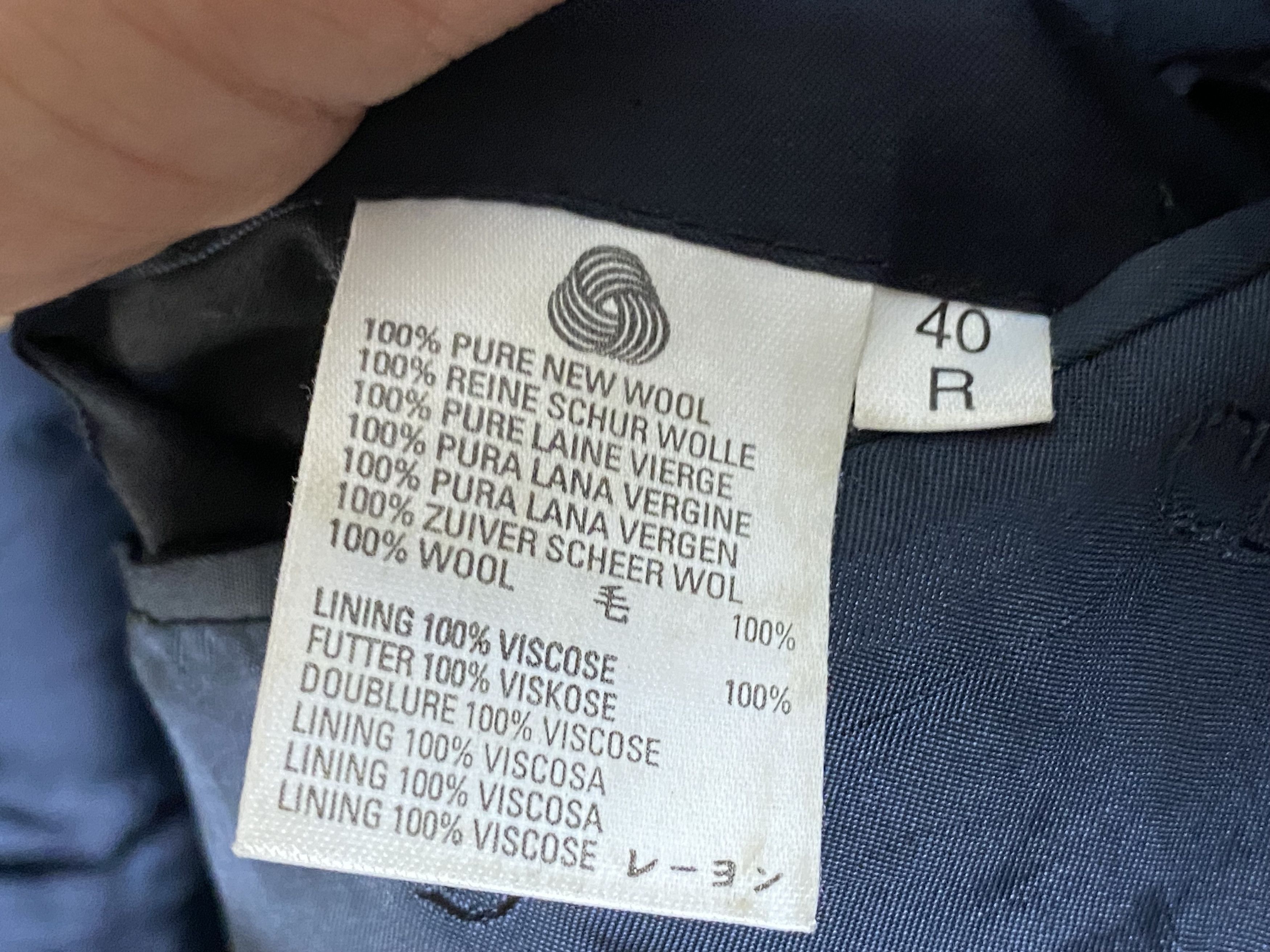 Christian Dior Monsieur × Dior CHRISTIAN DIOR WOOL VINTAGE SPORTS JACKET BLAZER MEN’S Size 40R - 6 Thumbnail