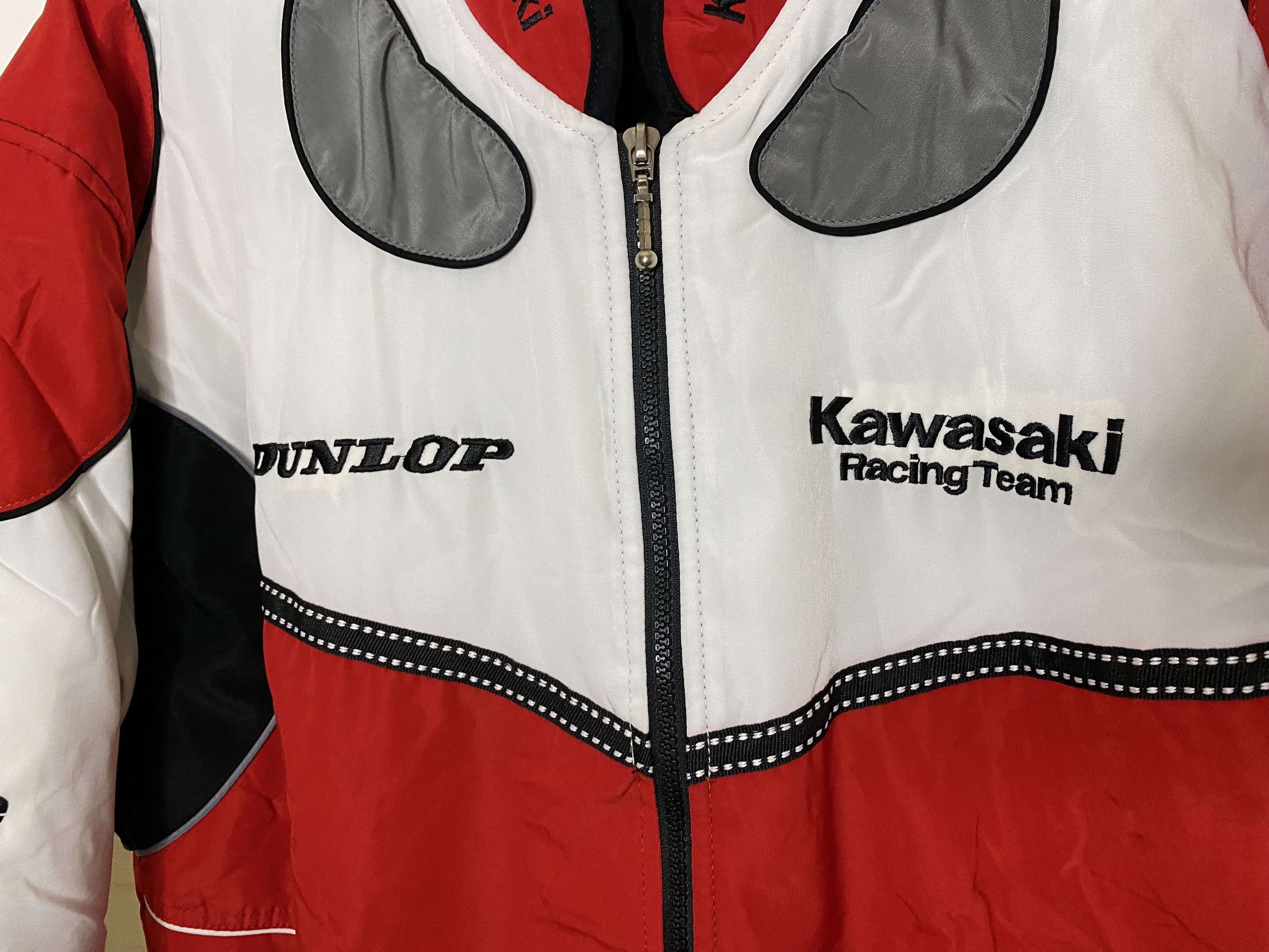 Vintage KAWASAKI TEAM EMBROIDERED MOTO GRAND PRIX WORLD SUPERBIKE Size US XXL / EU 58 / 5 - 6 Thumbnail