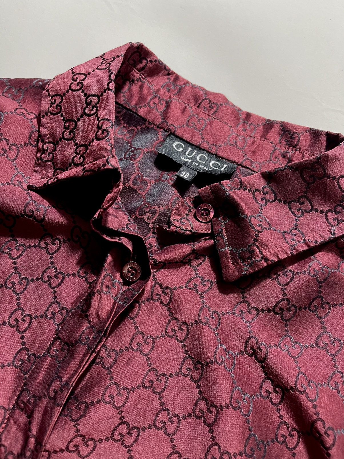 Gucci × Tom Ford Gucci - Tom Ford - SS98 runway - Silk Shirt