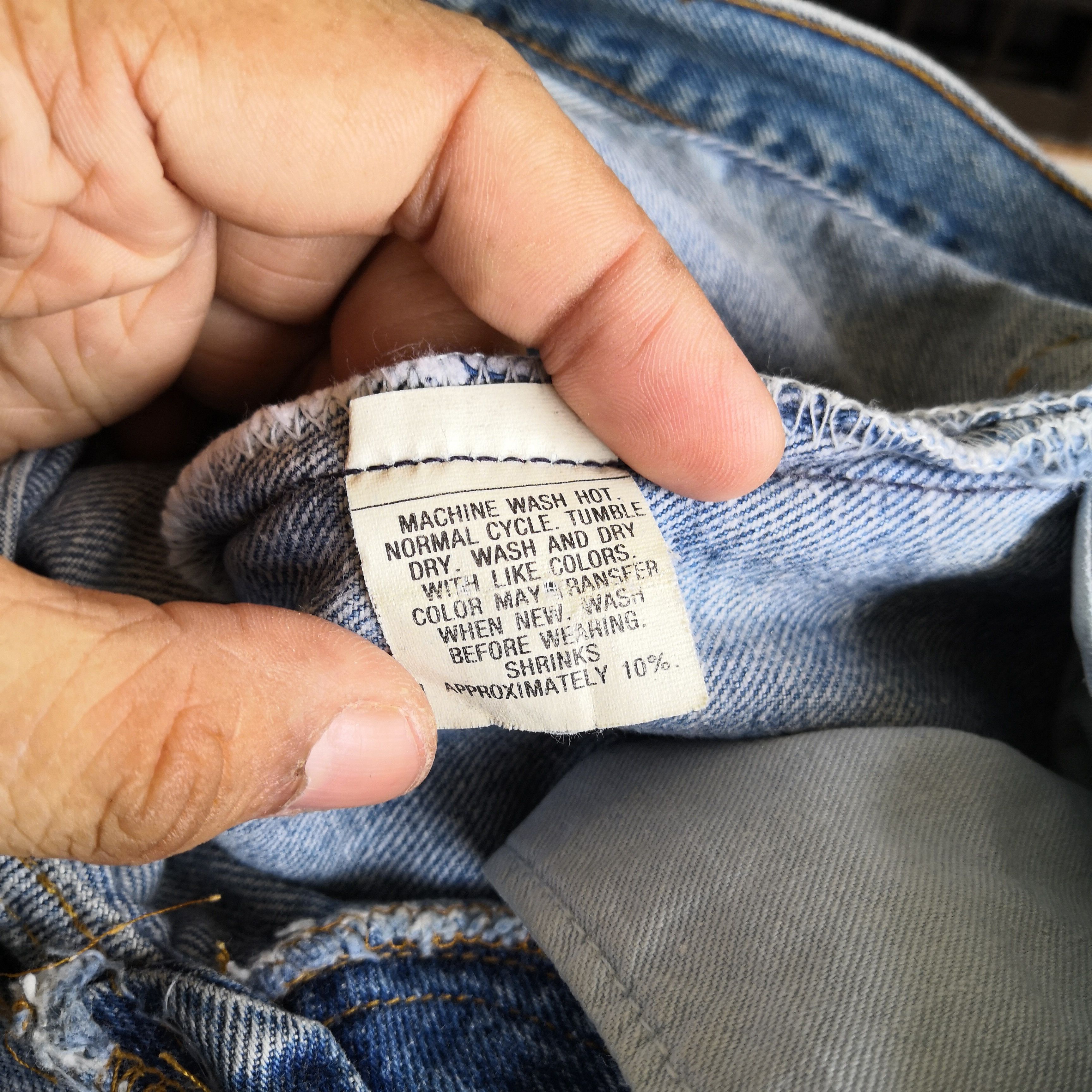 Levi's Vintage 70s Levis 501 Jeans Faded Released Hem Levis Denim Size 26" / US 2 / IT 38 - 11 Thumbnail