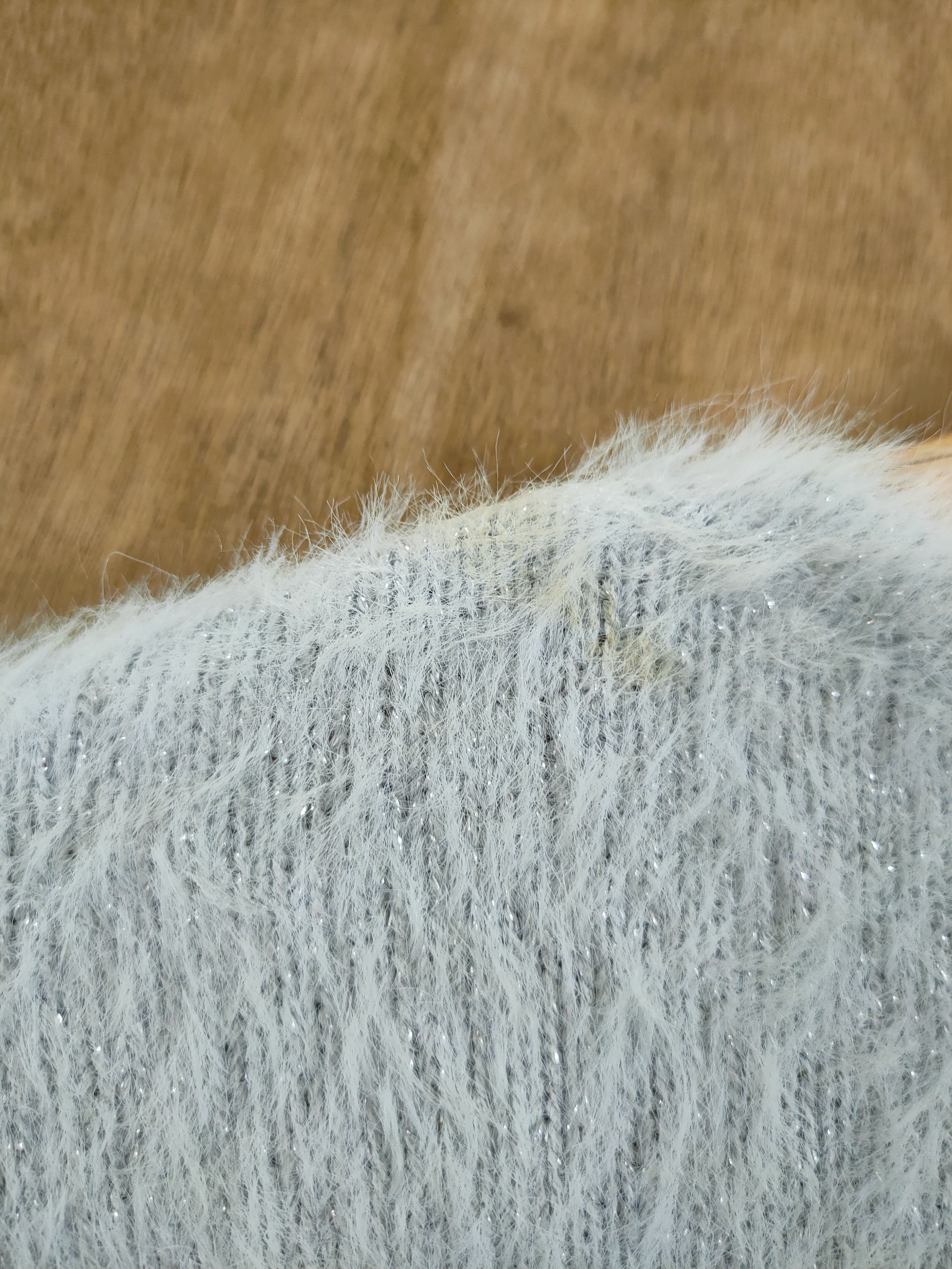 Homespun Knitwear D Laisse Passe mohair fur shag shaggy knitwear #46-981 Size XS / US 0-2 / IT 36-38 - 12 Thumbnail