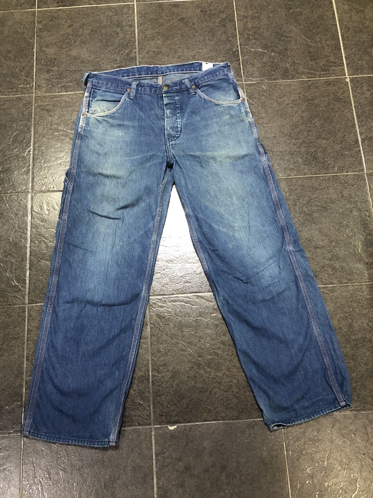 image of Orslow Carpenter Denim in Blue, Men's (Size 32)