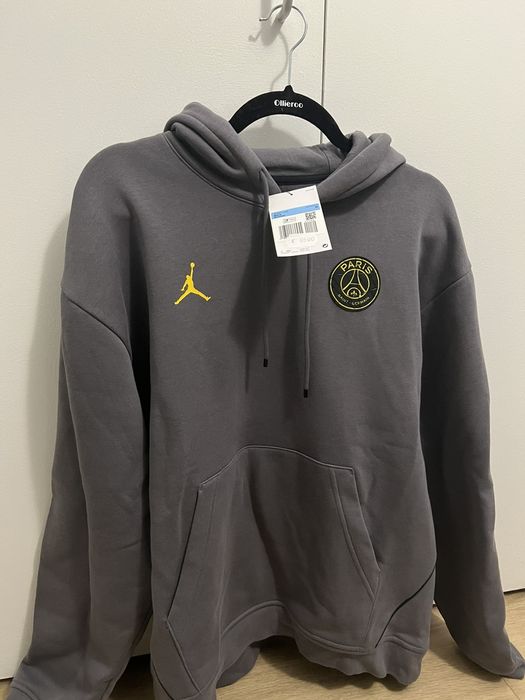 Paris Sport Club Paris Saint-Germain x Jordan Hoodie - Grey | Grailed