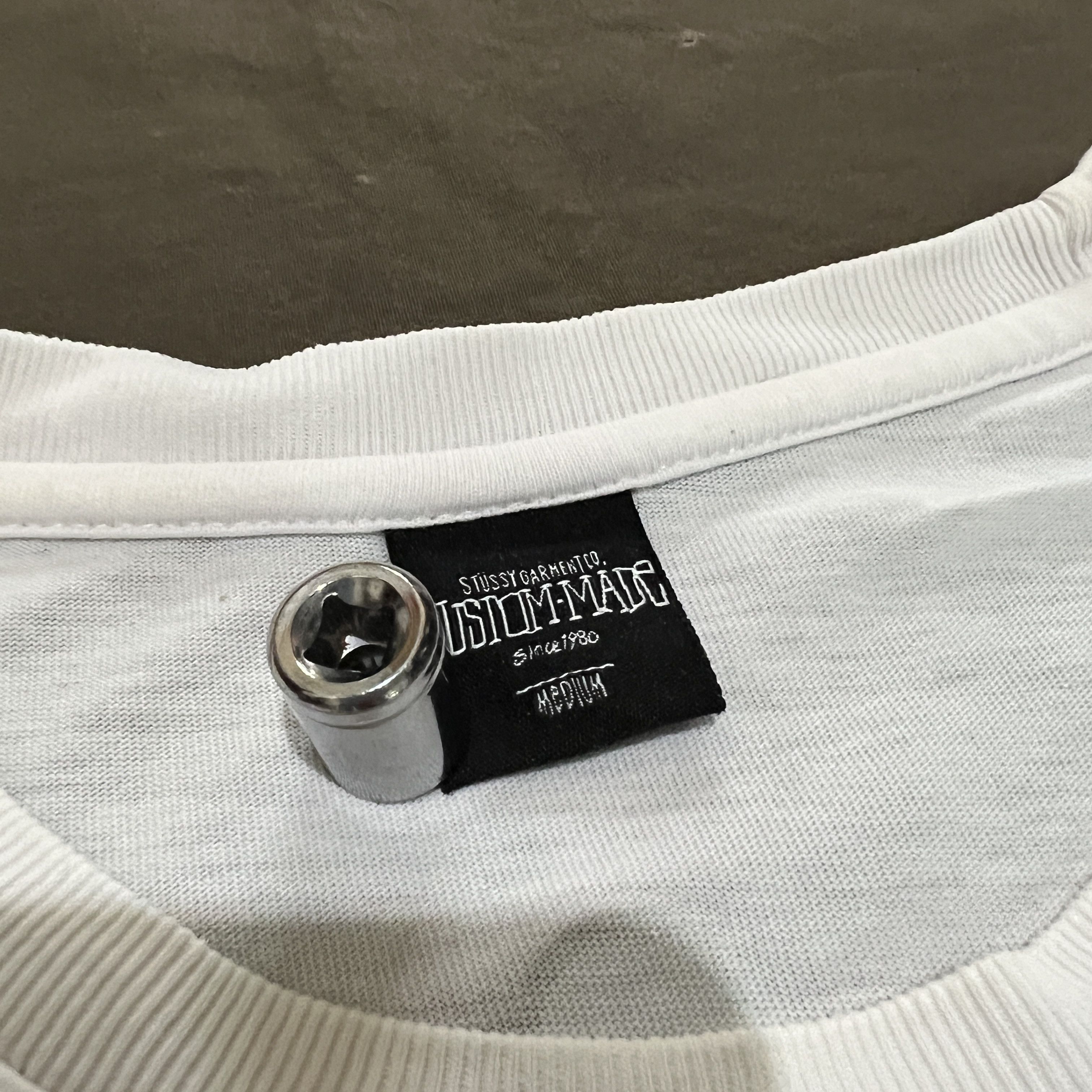 Stussy × Vintage Vintage Stussy crown customade worldwide Tee Shirt Size US M / EU 48-50 / 2 - 3 Thumbnail