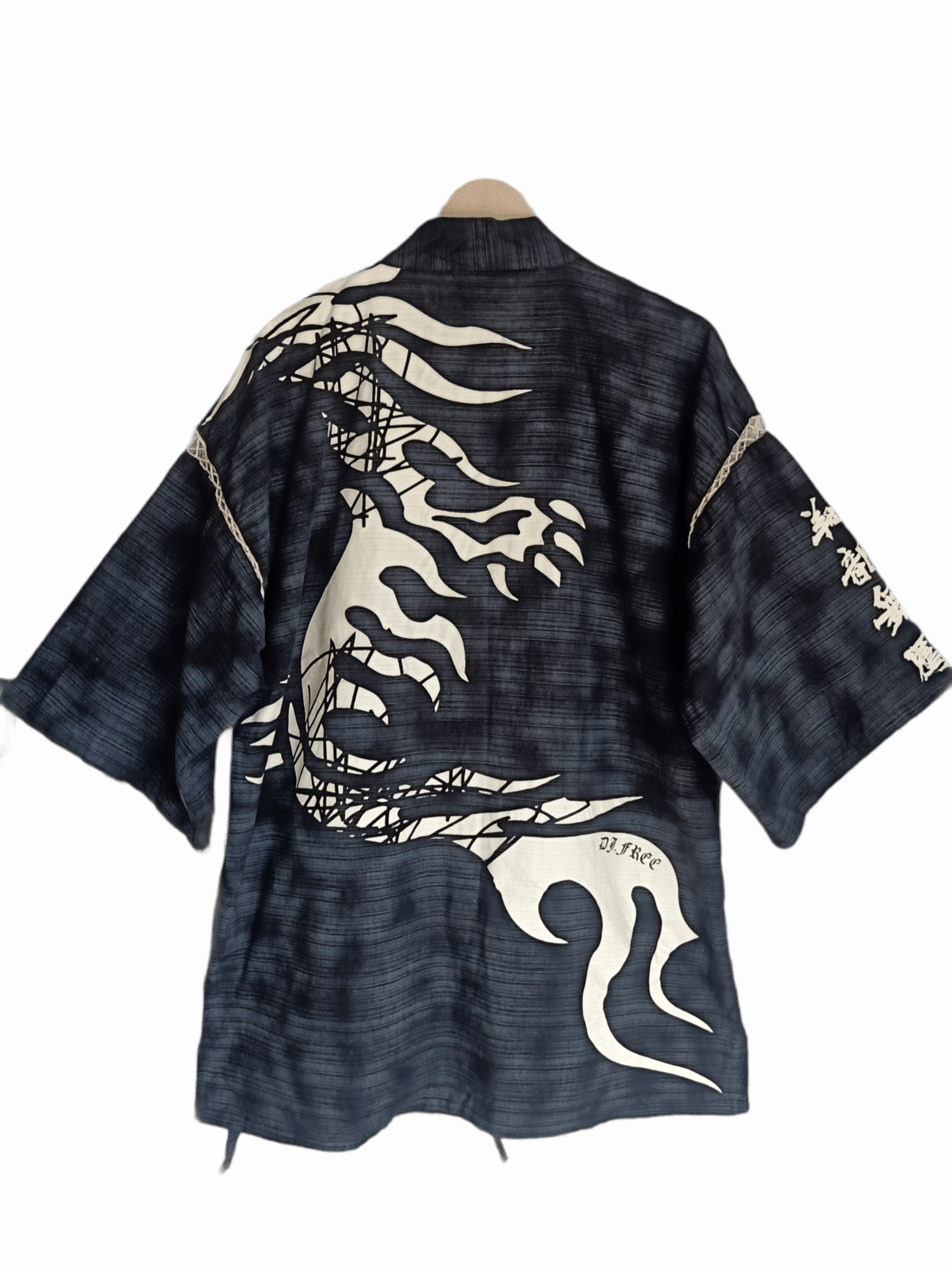 Japanese Brand × Vintage Vintage Kimono Japan Native Dragon Print wrap Size US L / EU 52-54 / 3 - 1 Thumbnail