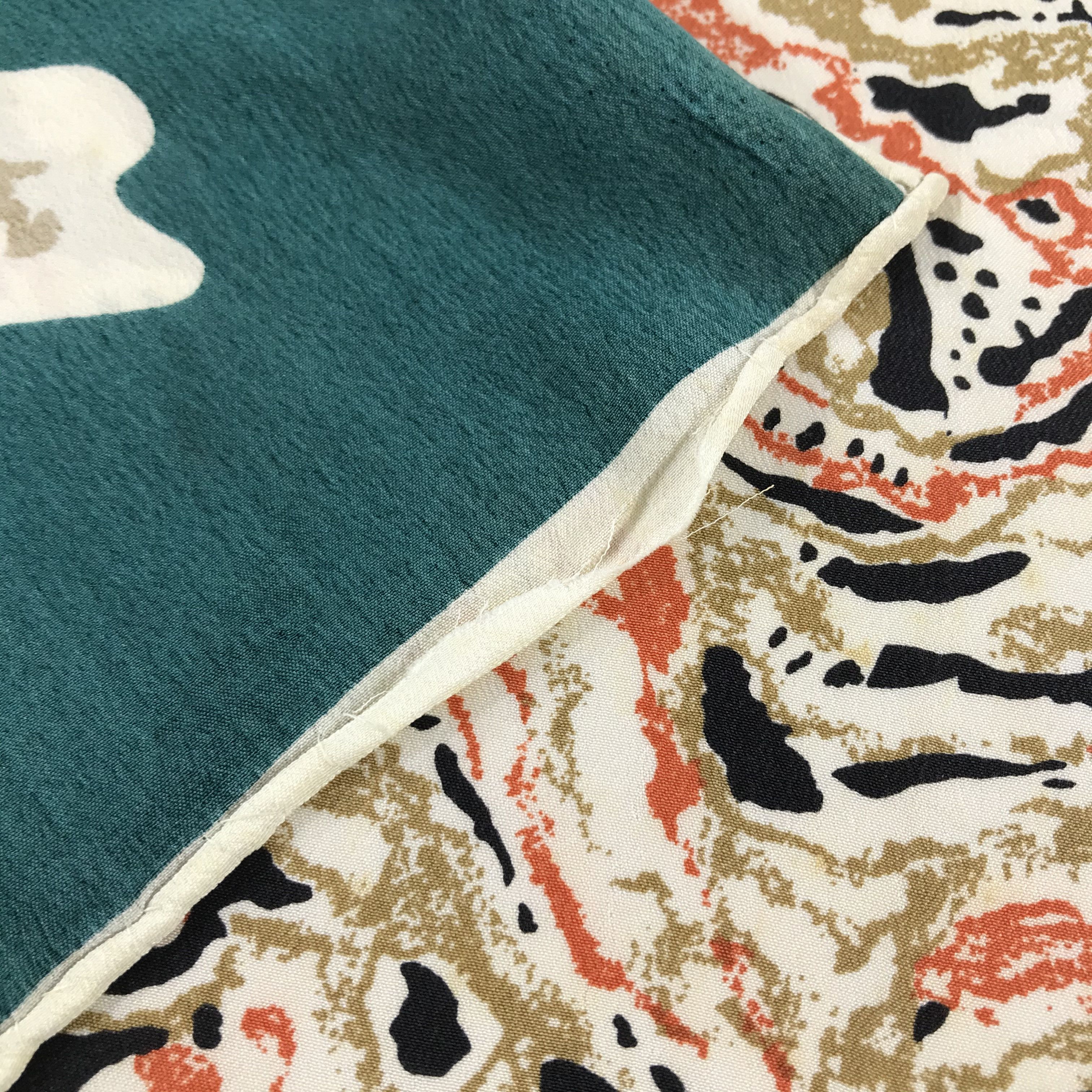 Japanese Brand Luxury Avant Garde Abstract Silk Scarf M106 Size ONE SIZE - 5 Thumbnail