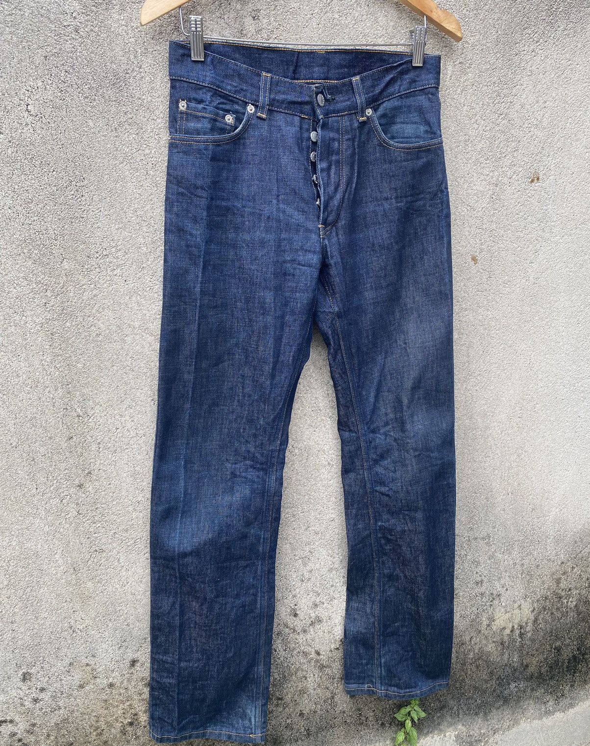 Helmut Lang Helmut Lang 1999 Classic Raw Denim Boot Cut Jeans Size US 29 - 3 Thumbnail