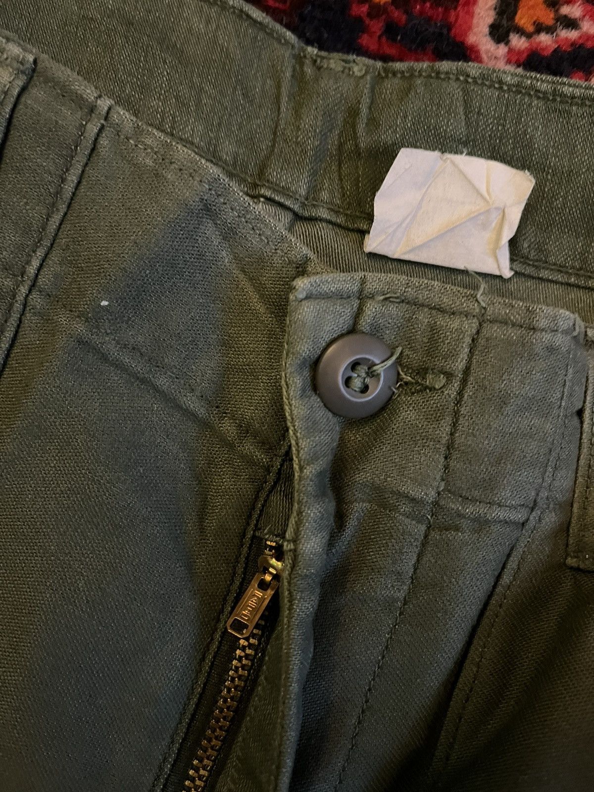 Vintage Vintage 60s Og107 army fatigue deadstock Size US 31 - 4 Thumbnail