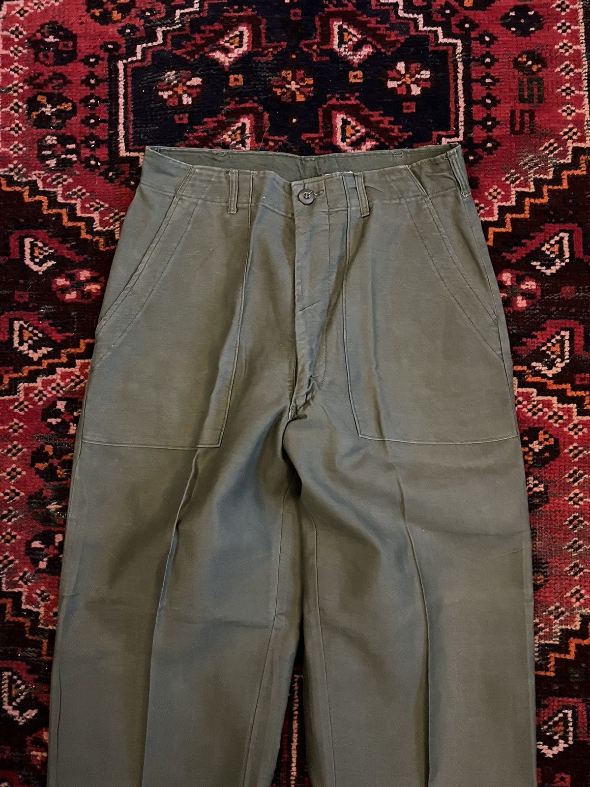 Vintage Vintage 60s Og107 army fatigue deadstock Size US 31 - 3 Thumbnail