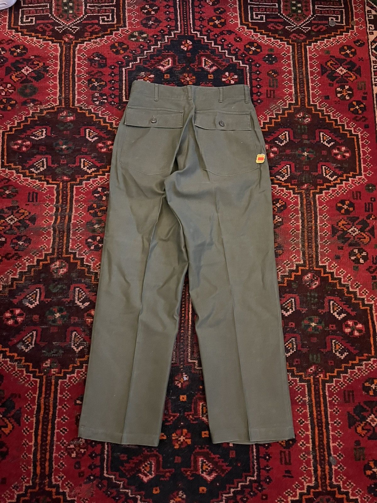 Vintage Vintage 60s Og107 army fatigue deadstock Size US 31 - 6 Thumbnail