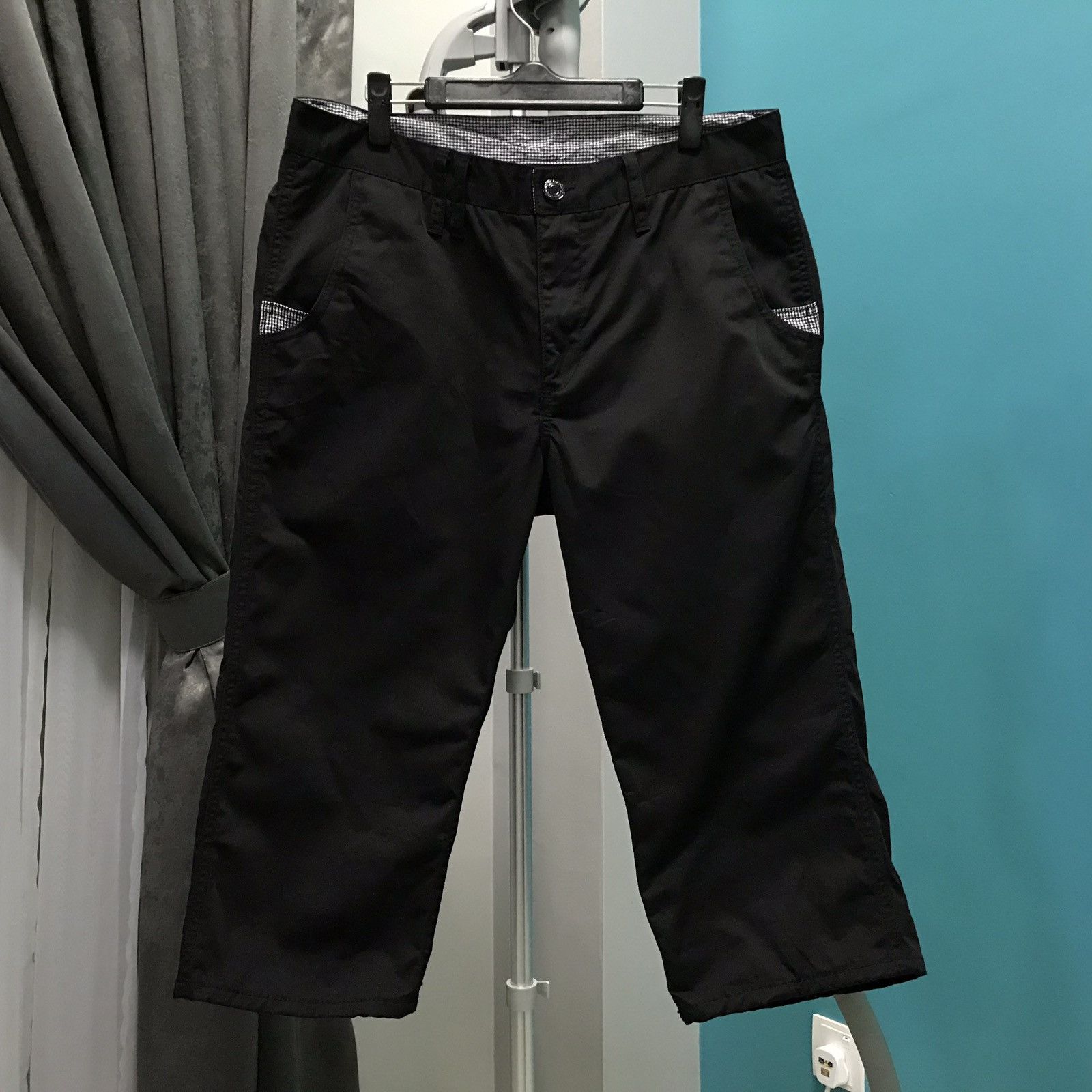 Japanese Brand Japanese Brand Rimaster Embroidery Cropped Pants Size US 35 - 2 Thumbnail