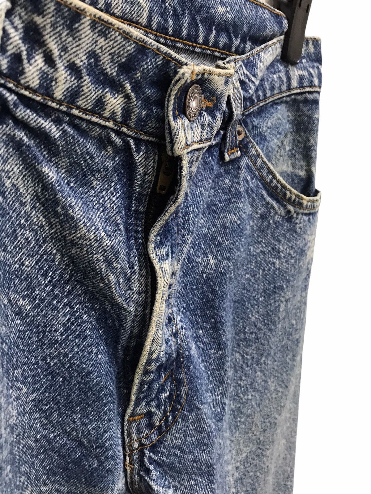 Levi's Vintage Clothing Vintage Levis 550 Acid Wash Orange Tag Jeans Made In Usa Size US 29 - 5 Thumbnail