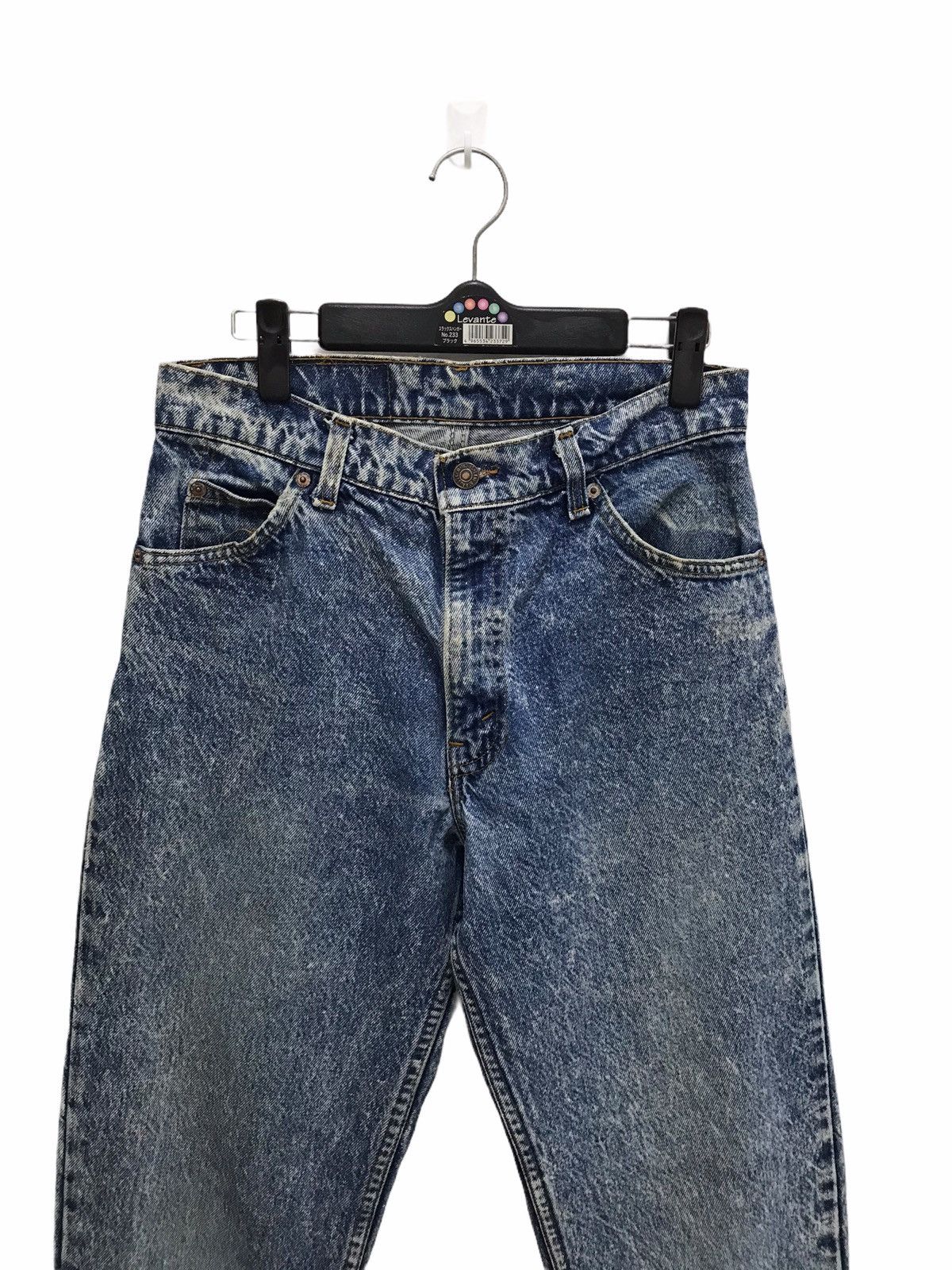 Levi's Vintage Clothing Vintage Levis 550 Acid Wash Orange Tag Jeans Made In Usa Size US 29 - 4 Thumbnail