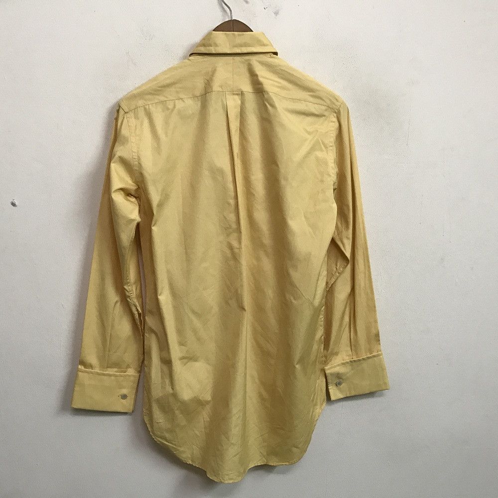 Margaret Howell Margaret Howell Yellow Long Sleeve Hidden Button Shirt Size US S / EU 44-46 / 1 - 6 Thumbnail
