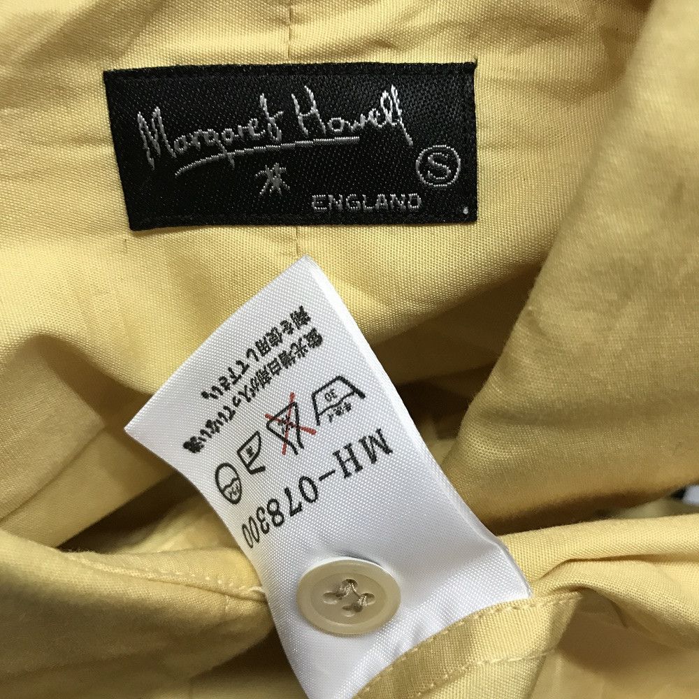 Margaret Howell Margaret Howell Yellow Long Sleeve Hidden Button Shirt Size US S / EU 44-46 / 1 - 8 Thumbnail