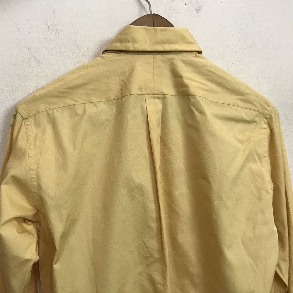 Margaret Howell Margaret Howell Yellow Long Sleeve Hidden Button Shirt Size US S / EU 44-46 / 1 - 7 Thumbnail