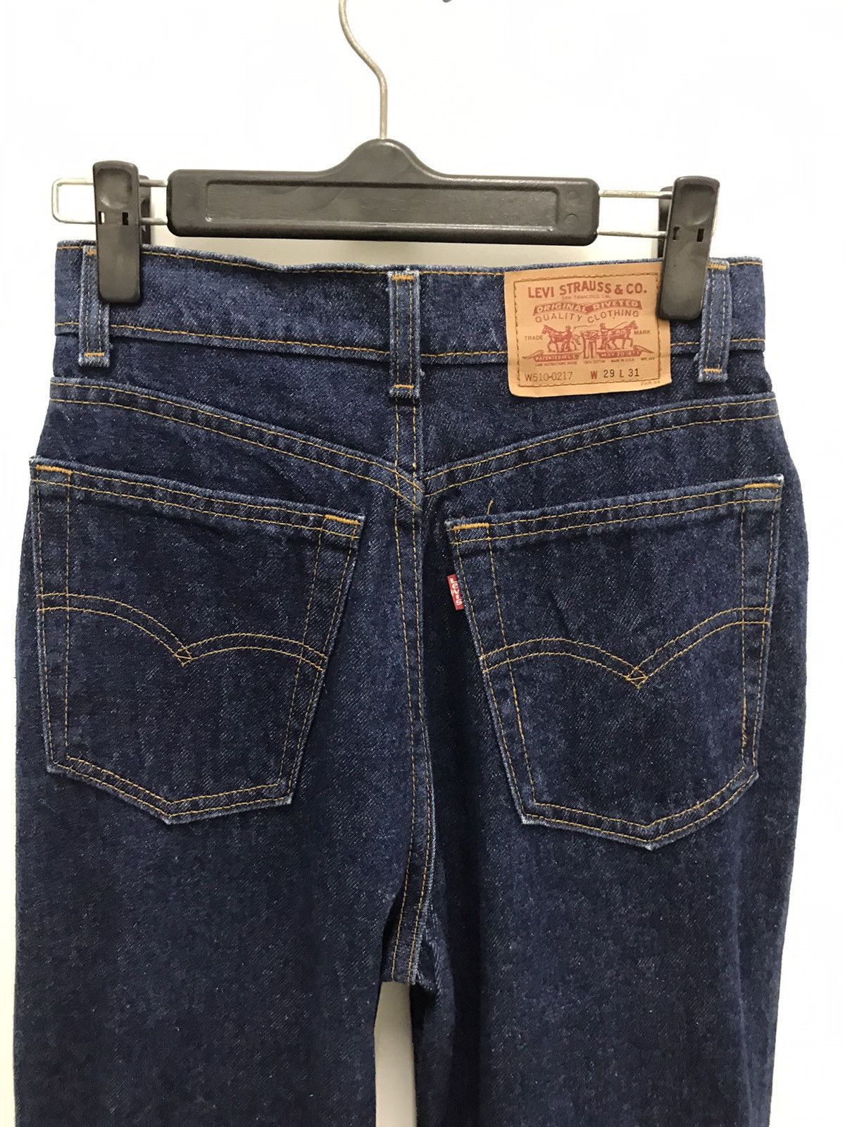Levi's 90z Levi’s W510-0217 Blue Jeans Made In U.S.A Size 26" / US 2 / IT 38 - 5 Thumbnail