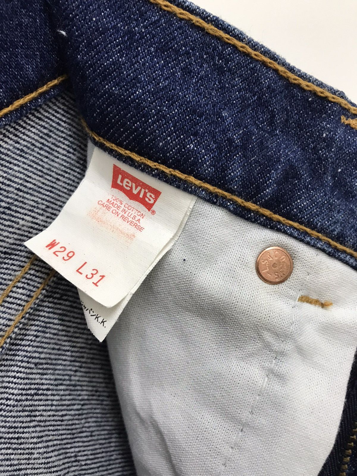 Levi's 90z Levi’s W510-0217 Blue Jeans Made In U.S.A Size 26" / US 2 / IT 38 - 8 Thumbnail