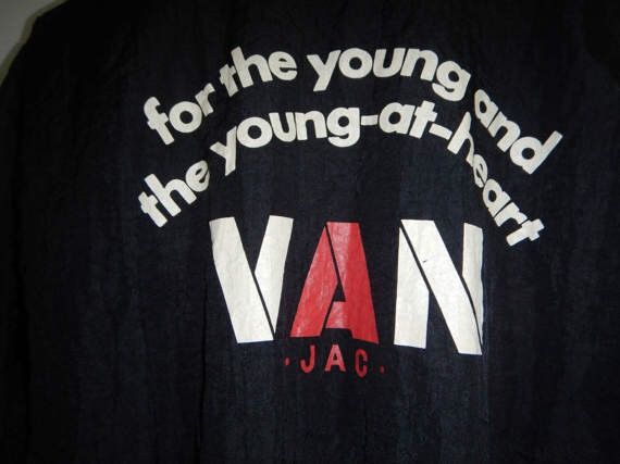 Japanese Brand VAN JAC Nylon Jacket Size US L / EU 52-54 / 3 - 1 Thumbnail