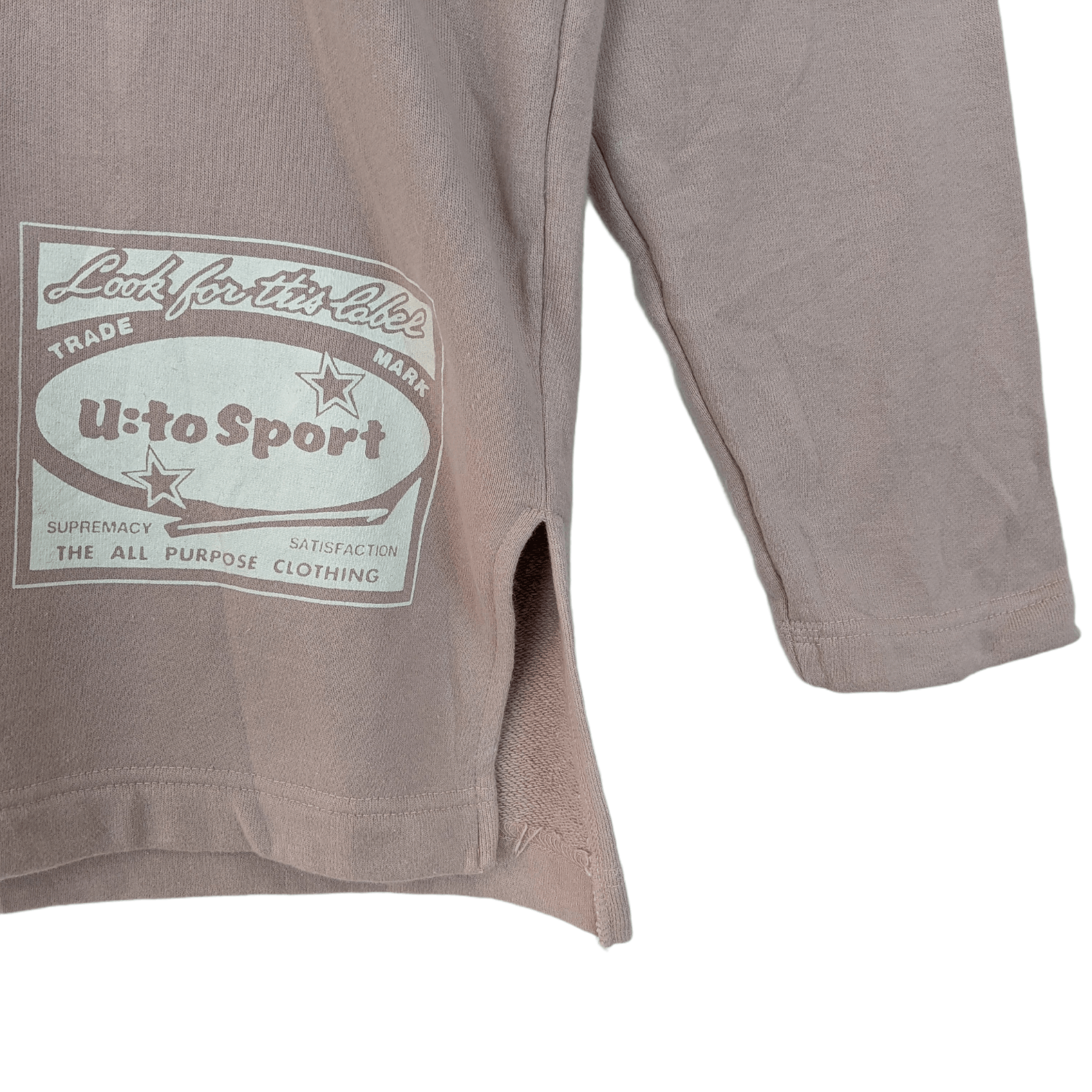 Japanese Brand U TO SPORT Japan Big Logo Spell Out Jumper Sweatshirt Size US M / EU 48-50 / 2 - 5 Thumbnail