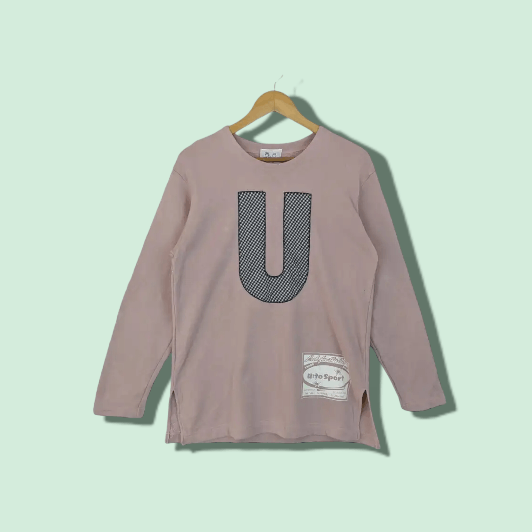 Japanese Brand U TO SPORT Japan Big Logo Spell Out Jumper Sweatshirt Size US M / EU 48-50 / 2 - 1 Thumbnail