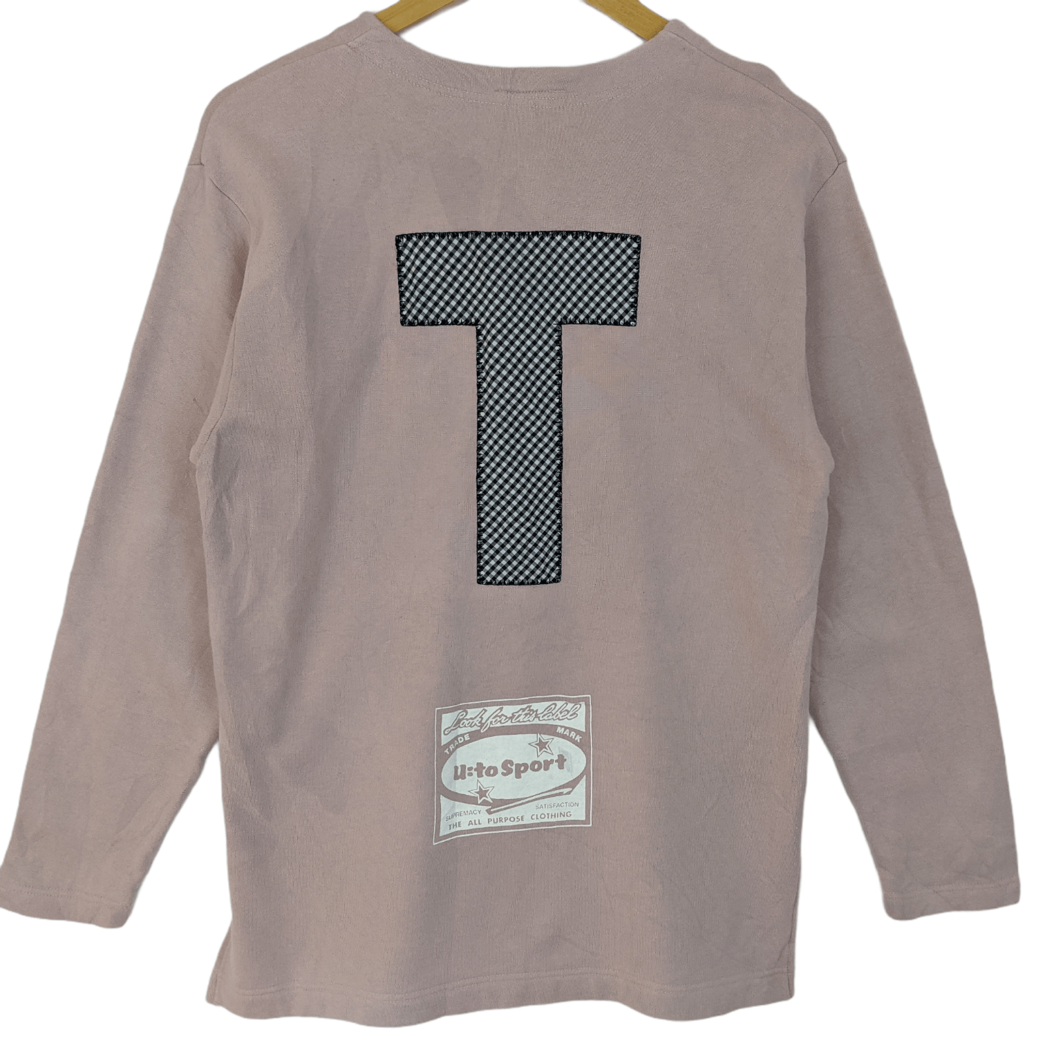 Japanese Brand U TO SPORT Japan Big Logo Spell Out Jumper Sweatshirt Size US M / EU 48-50 / 2 - 4 Thumbnail