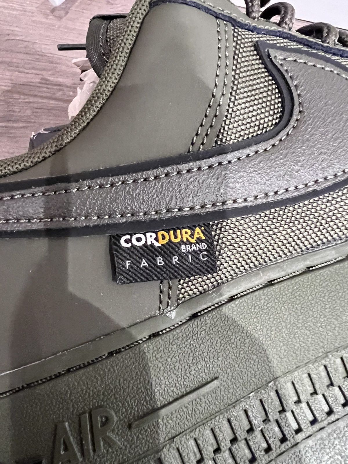 Nike Nike Air Force 1 Low 07 Cordura Cargo Khaki Size US 8.5 / EU 41-42 - 4 Thumbnail