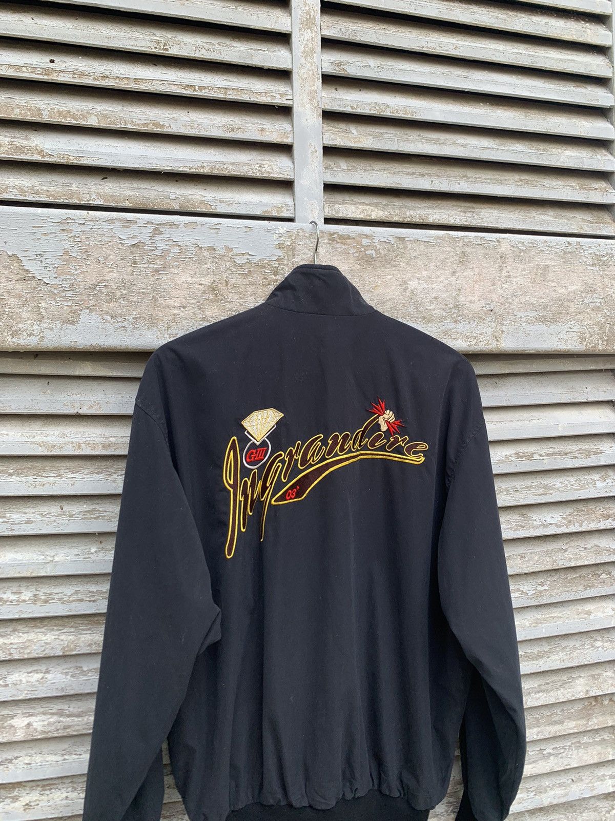 Japanese Brand 🪖Japanese Brand DIAMONS INGRANDERE Embroidery Bomber Jacket Size US M / EU 48-50 / 2 - 8 Thumbnail
