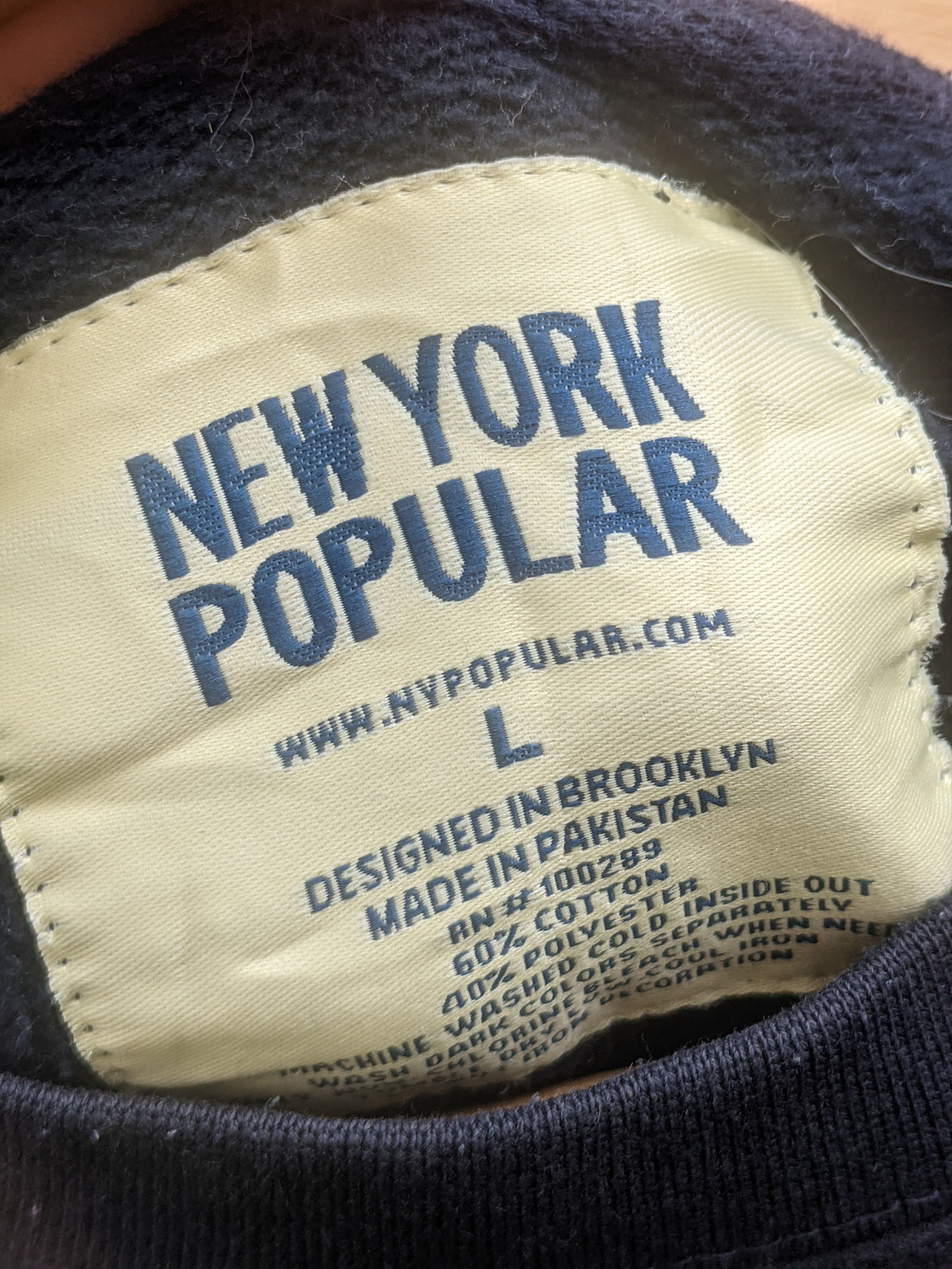Brooklyn Clothing ⚡️Steals⚡️ Washington D.C Embroidery Spellout Size US L / EU 52-54 / 3 - 6 Thumbnail