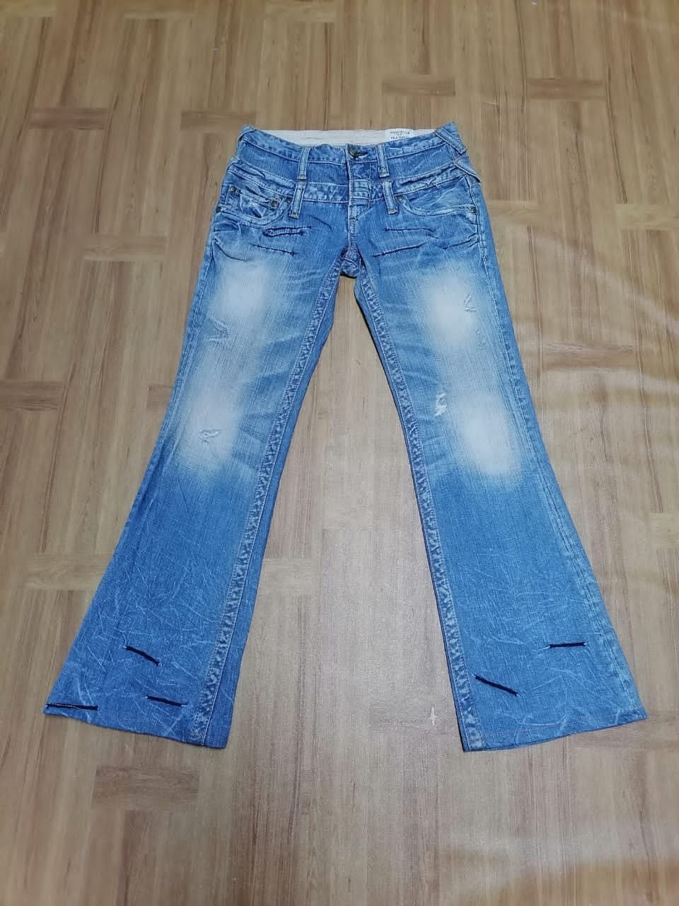 Other Antgauge Bootcut Distressed Denim Jeans Size 30" / US 8 / IT 44 - 2 Thumbnail