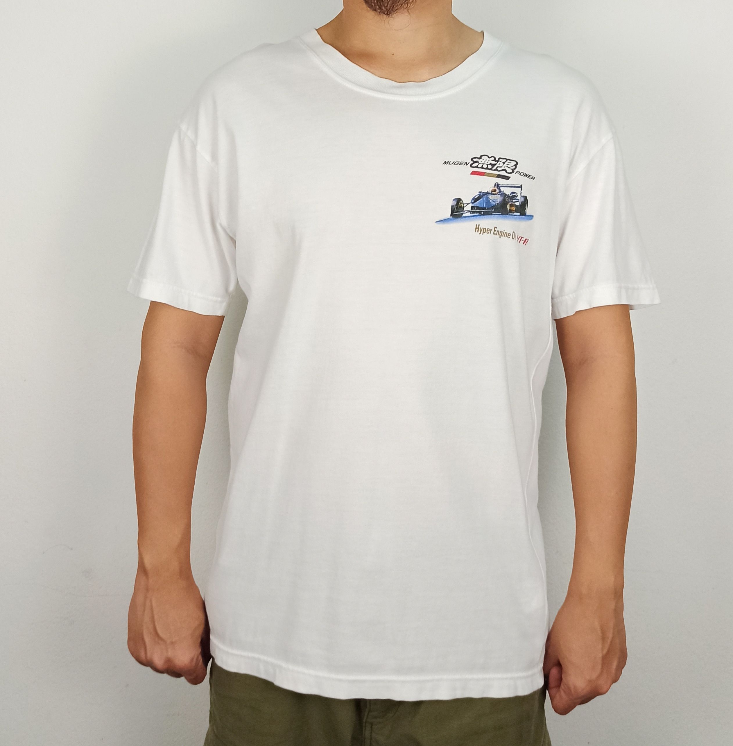 Honda Vintage🔥 Mugen Power Hyper Engine Oil VT-R Promo T-shirt Size US L / EU 52-54 / 3 - 1 Thumbnail