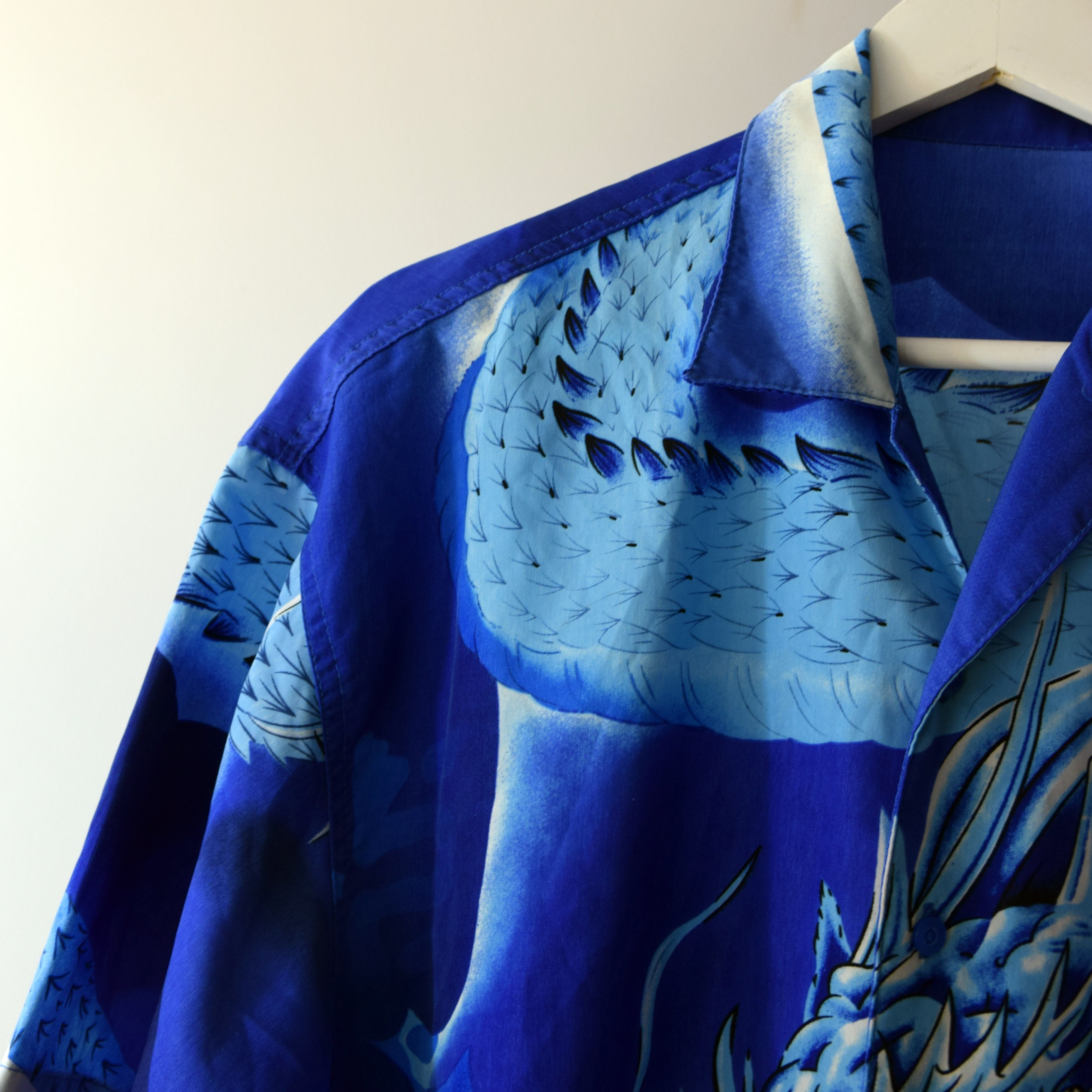 Japanese Brand Japanese Style Dragon Tiger Button Up Short Sleeve Shirt Size US M / EU 48-50 / 2 - 5 Thumbnail