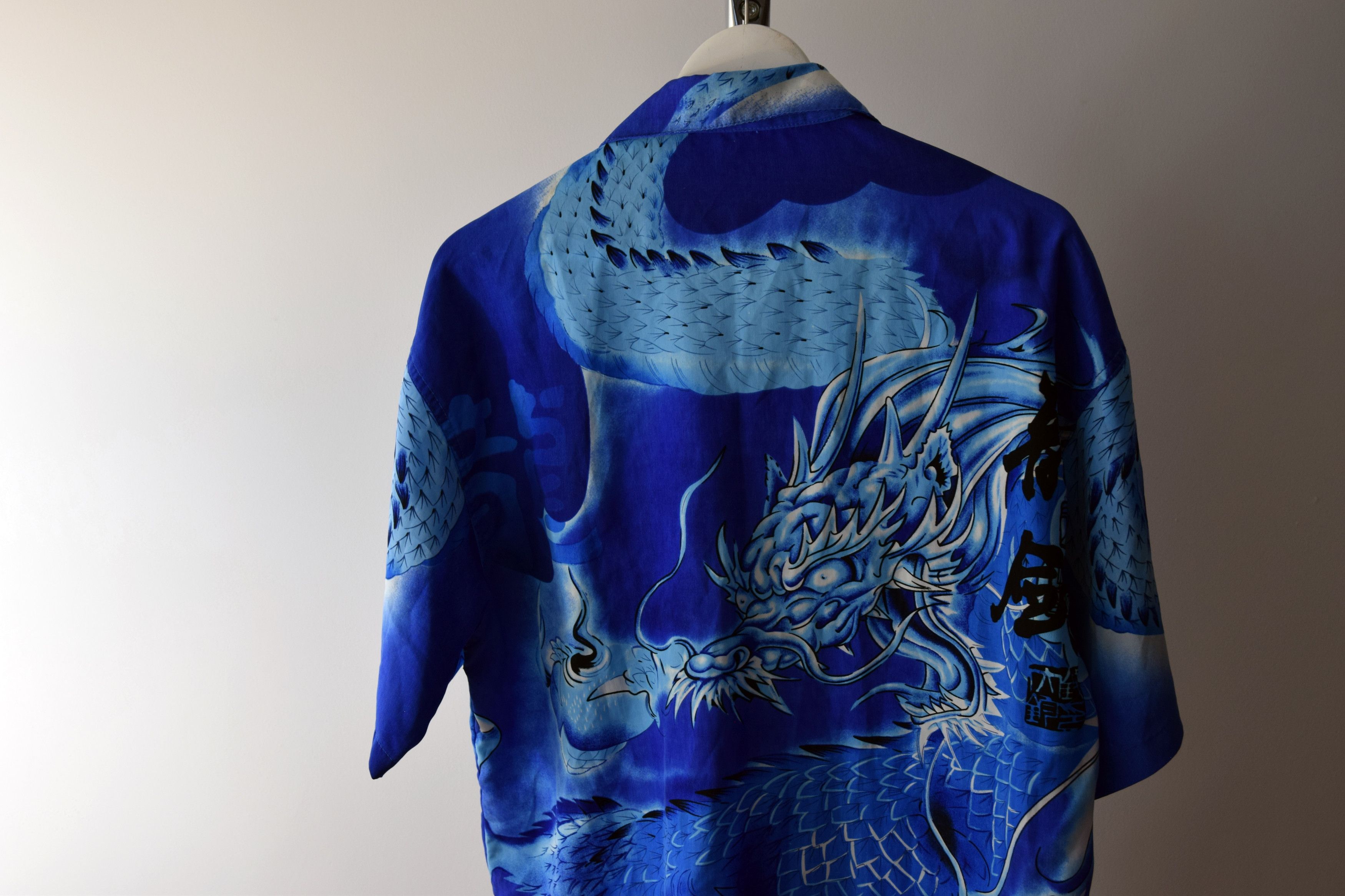 Japanese Brand Japanese Style Dragon Tiger Button Up Short Sleeve Shirt Size US M / EU 48-50 / 2 - 7 Thumbnail