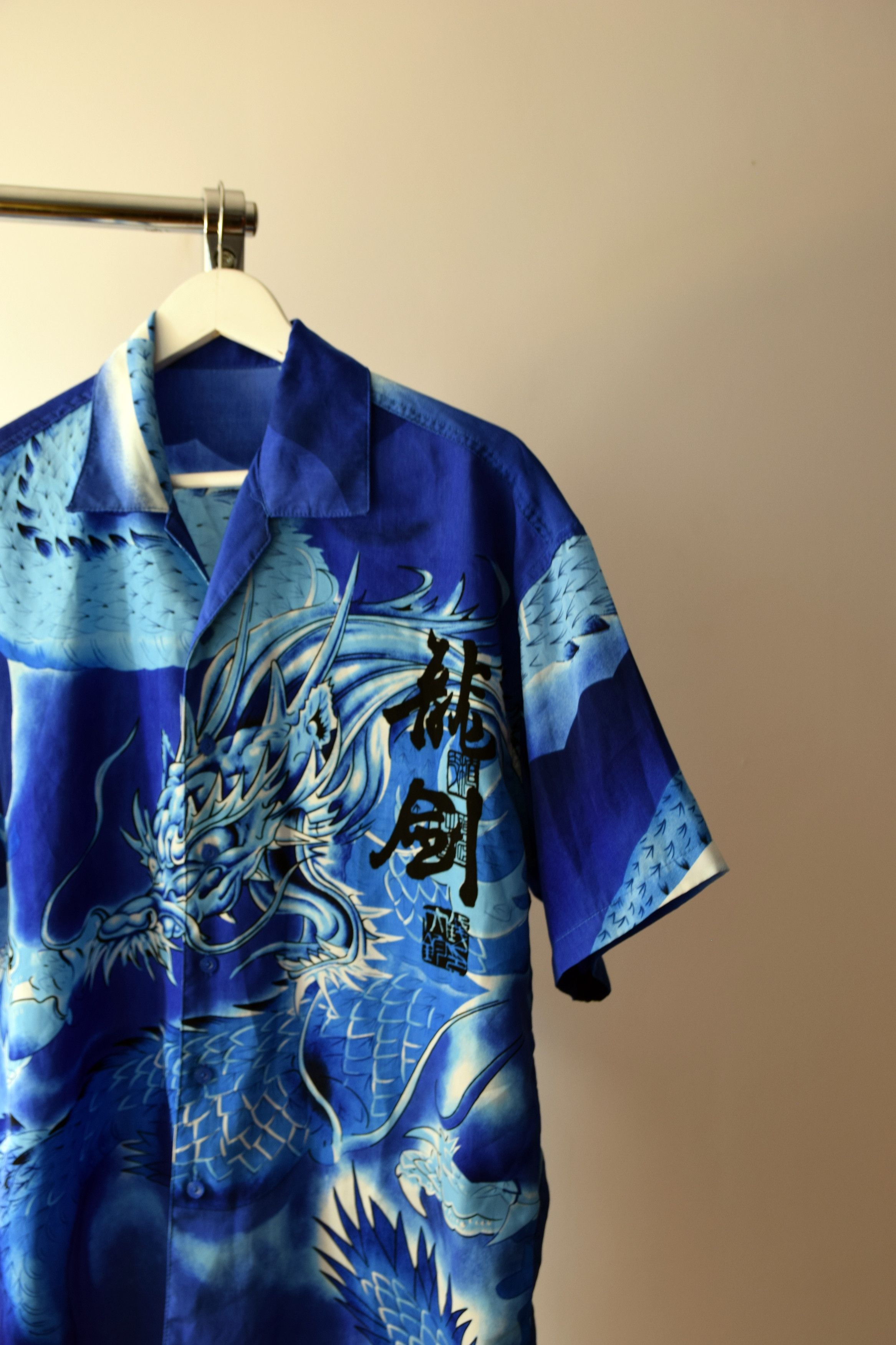 Japanese Brand Japanese Style Dragon Tiger Button Up Short Sleeve Shirt Size US M / EU 48-50 / 2 - 6 Thumbnail