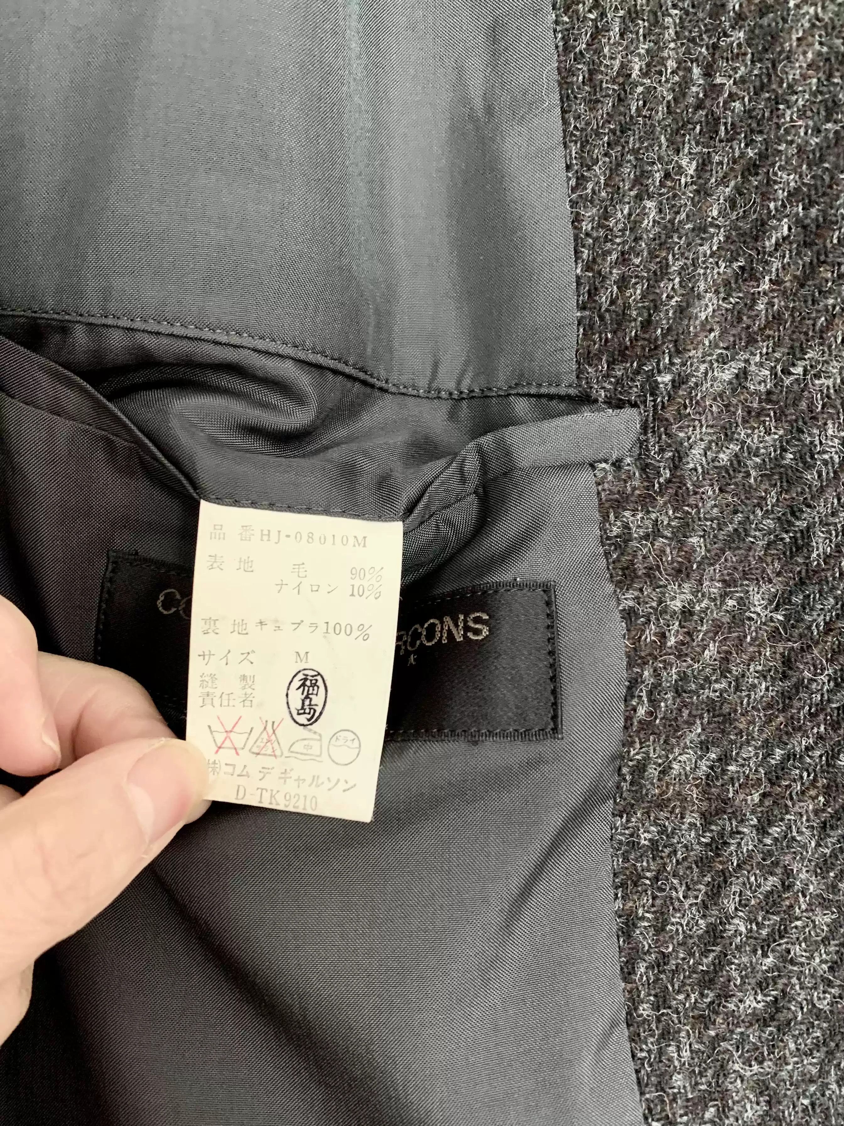 Comme des Garcons Homme Plus CDG Homme Plus 90S Woolen Plaid Suit JKT Size US M / EU 48-50 / 2 - 4 Thumbnail