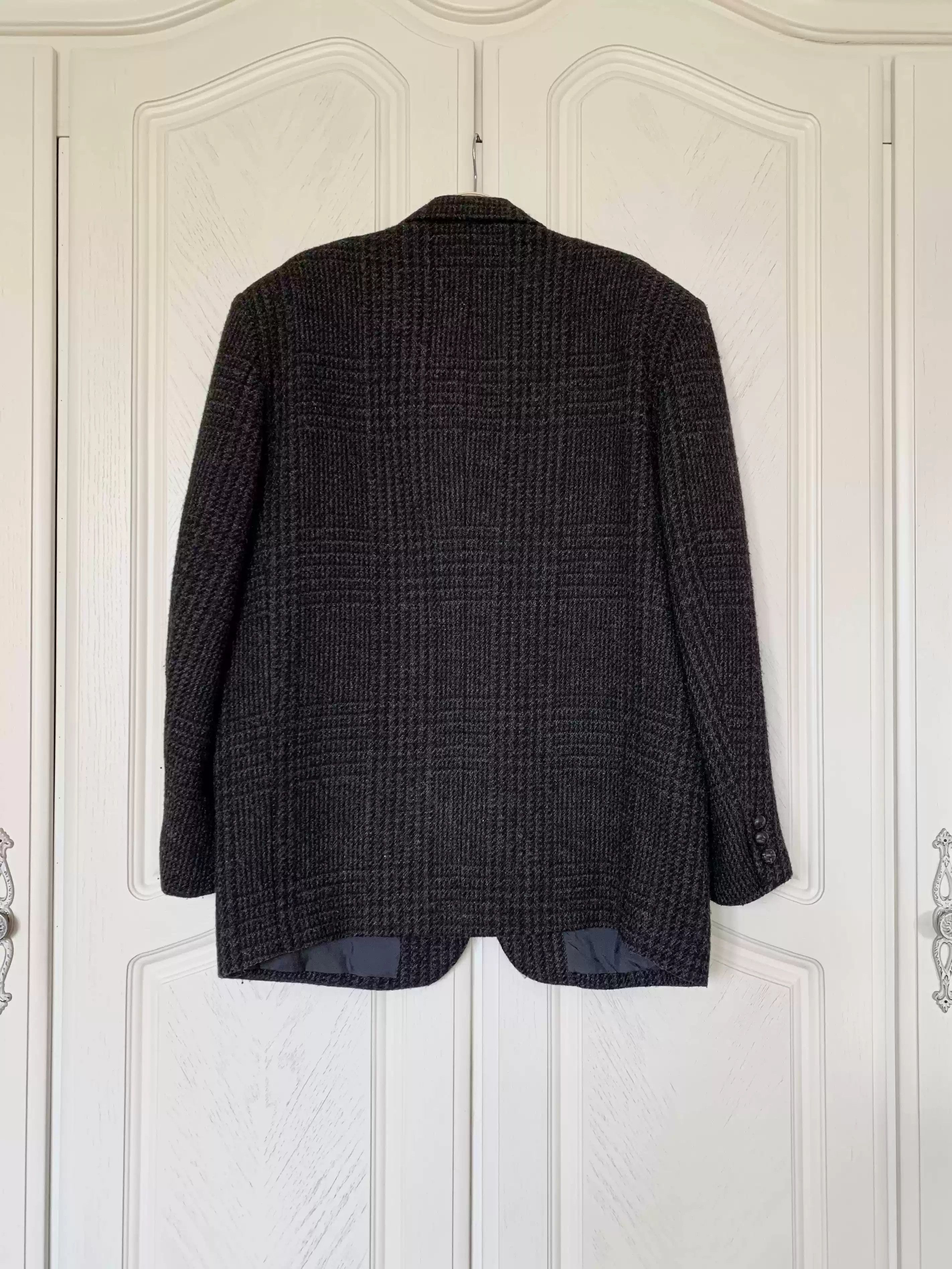 Comme des Garcons Homme Plus CDG Homme Plus 90S Woolen Plaid Suit JKT Size US M / EU 48-50 / 2 - 2 Thumbnail