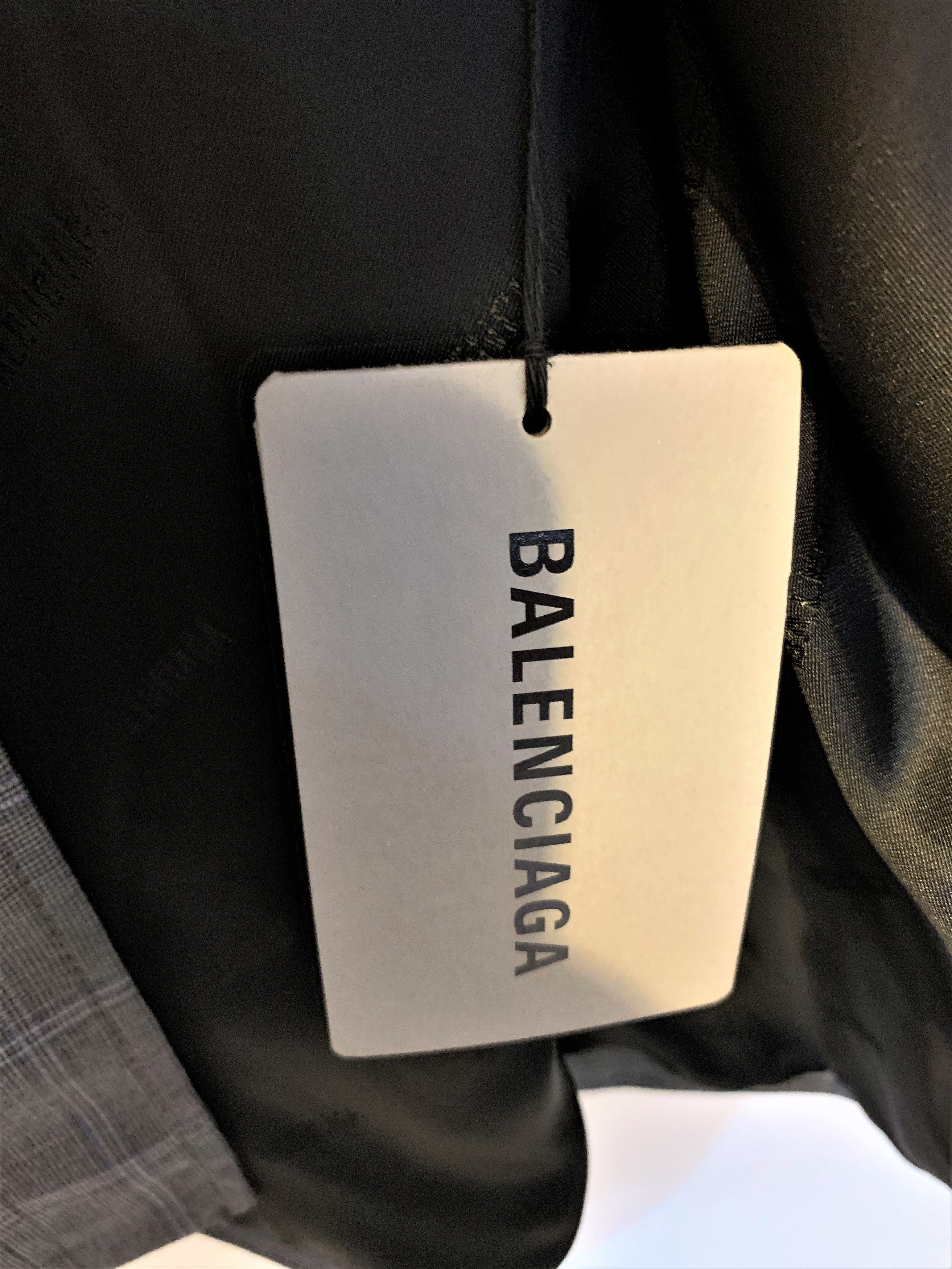 Balenciaga Check Tailored Jacket Size US M / EU 48-50 / 2 - 8 Thumbnail