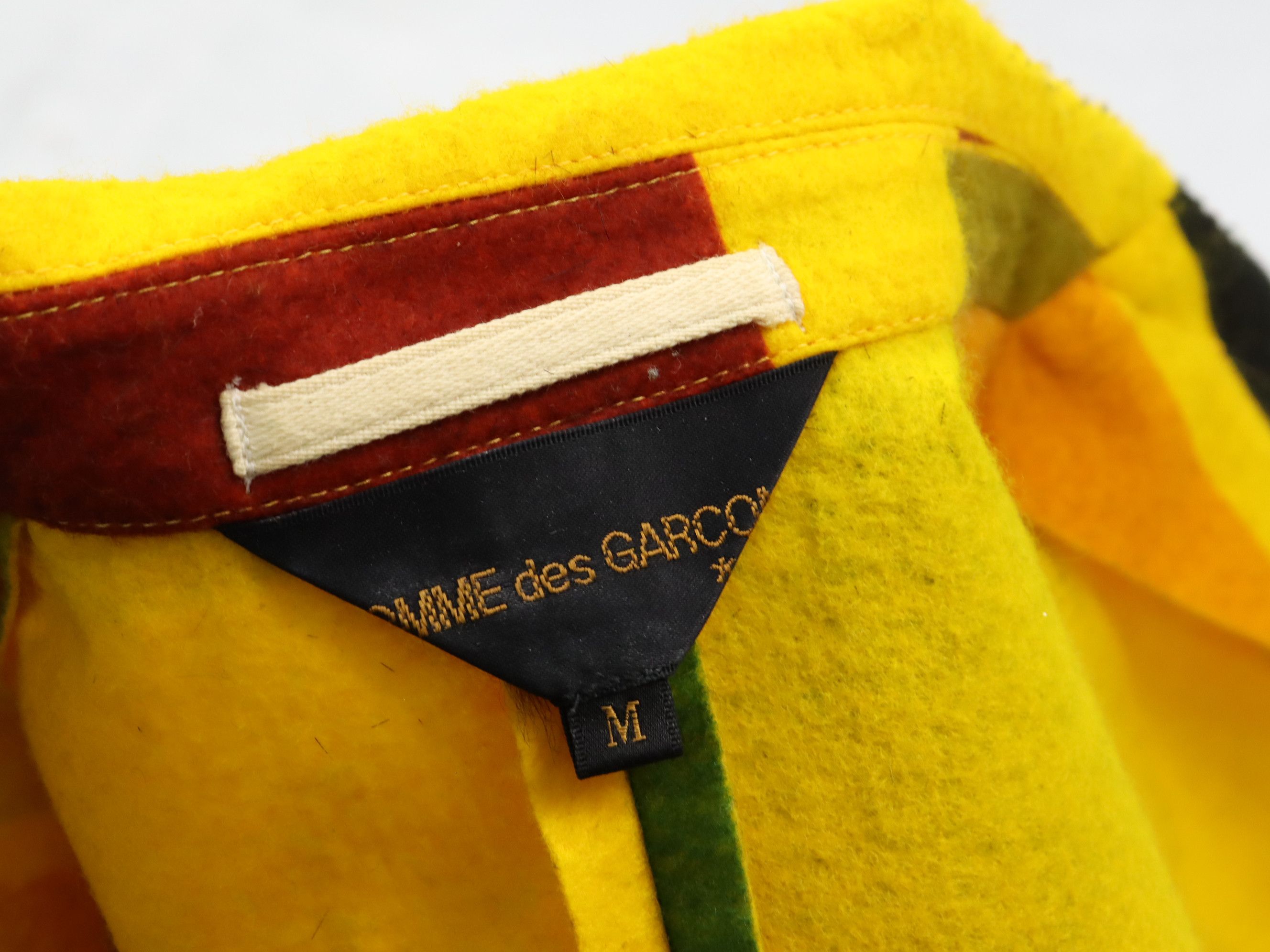 Comme des Garcons AD1995 CDG Kaleidoscope Collection Colour Block Jacket Size M / US 6-8 / IT 42-44 - 15 Thumbnail
