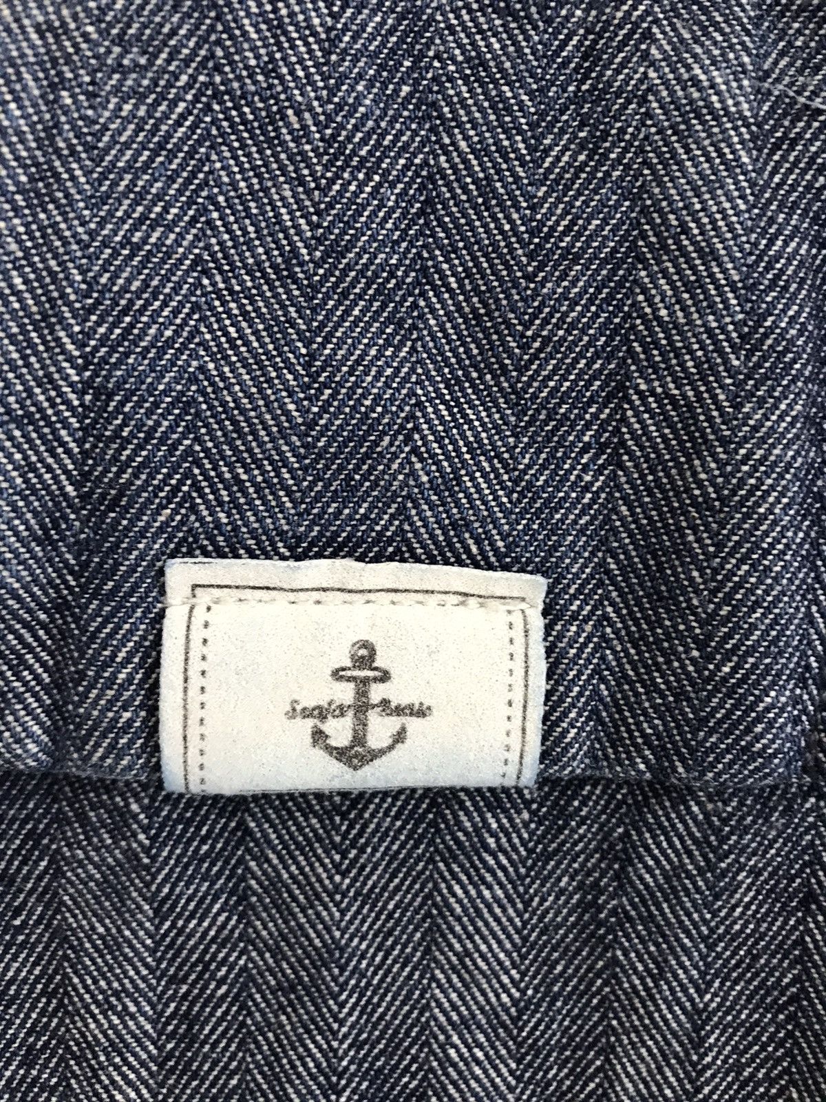 Japanese Brand Seafarer USN Big Pockets HBT Jeans Size US 35 - 11 Thumbnail
