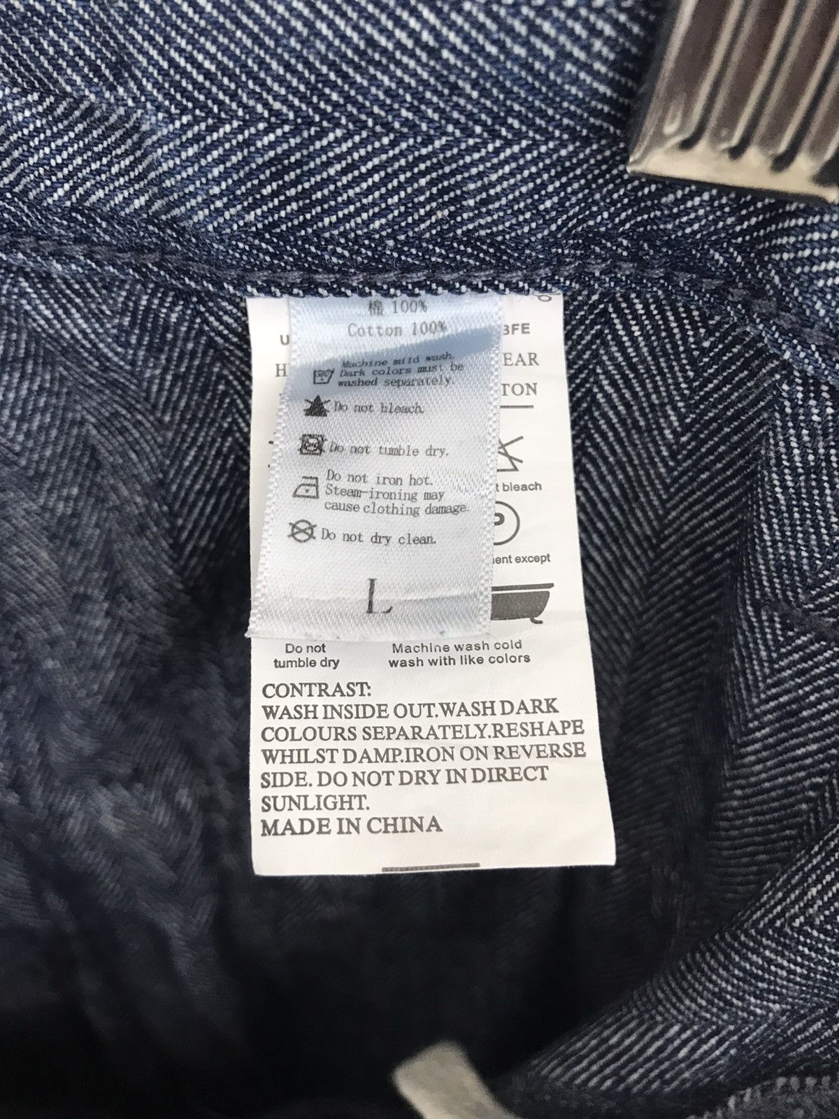 Japanese Brand Seafarer USN Big Pockets HBT Jeans Size US 35 - 12 Thumbnail