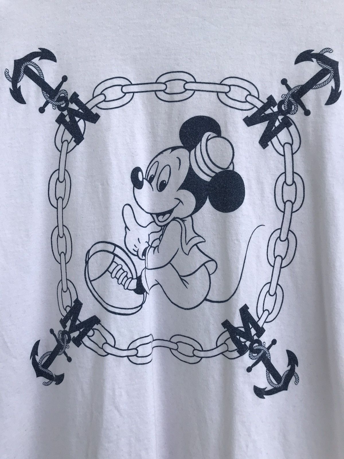 Blue Blue Japan Blue Blue Japan X Disney Mickey Mouse US Navy T-shirt Size US S / EU 44-46 / 1 - 5 Thumbnail