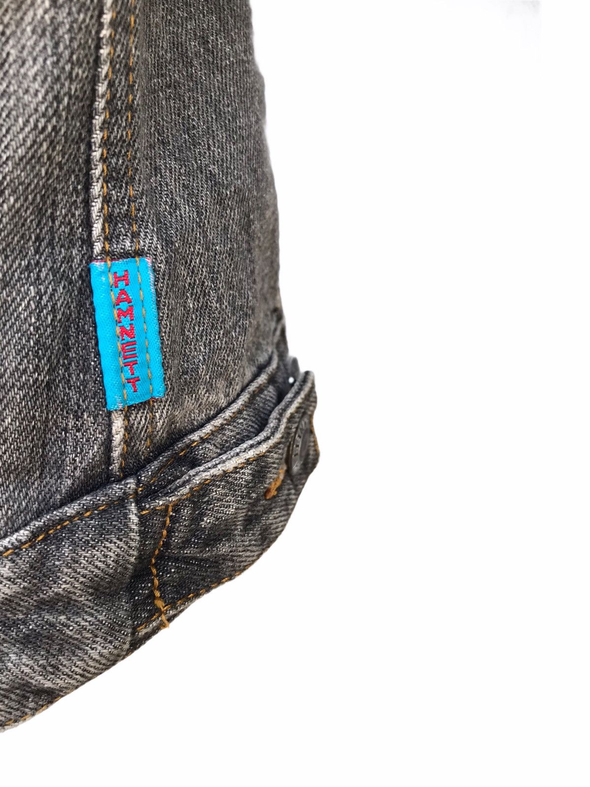 Katharine Hamnett London Hamnett Blouson Distressed Denim Jacket Made In Japan Size US S / EU 44-46 / 1 - 3 Thumbnail