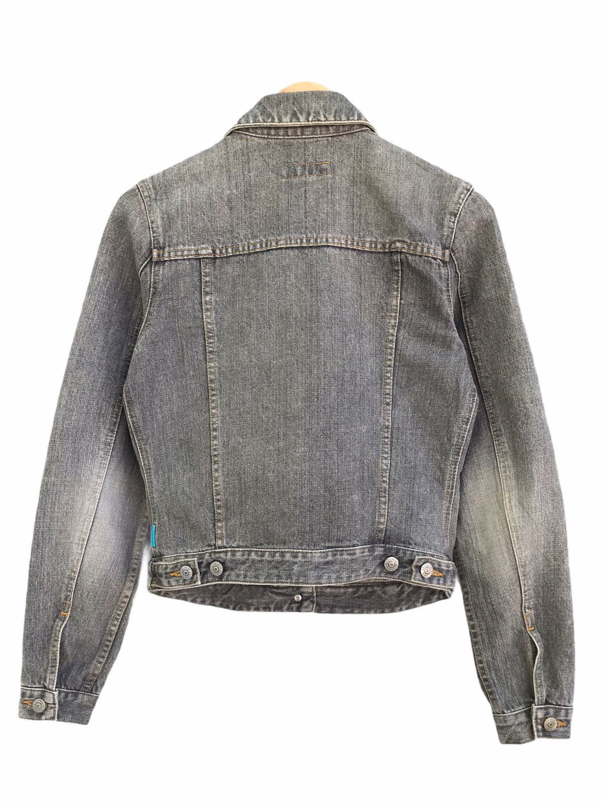 Katharine Hamnett London Hamnett Blouson Distressed Denim Jacket Made In Japan Size US S / EU 44-46 / 1 - 2 Thumbnail