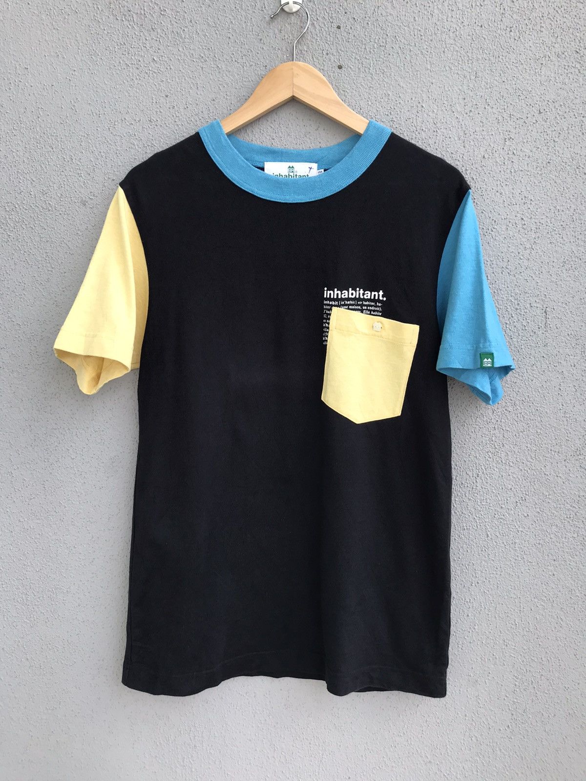 Japanese Brand INHABITANT Japan Streetwear Pocket T-shirt Size US M / EU 48-50 / 2 - 1 Thumbnail