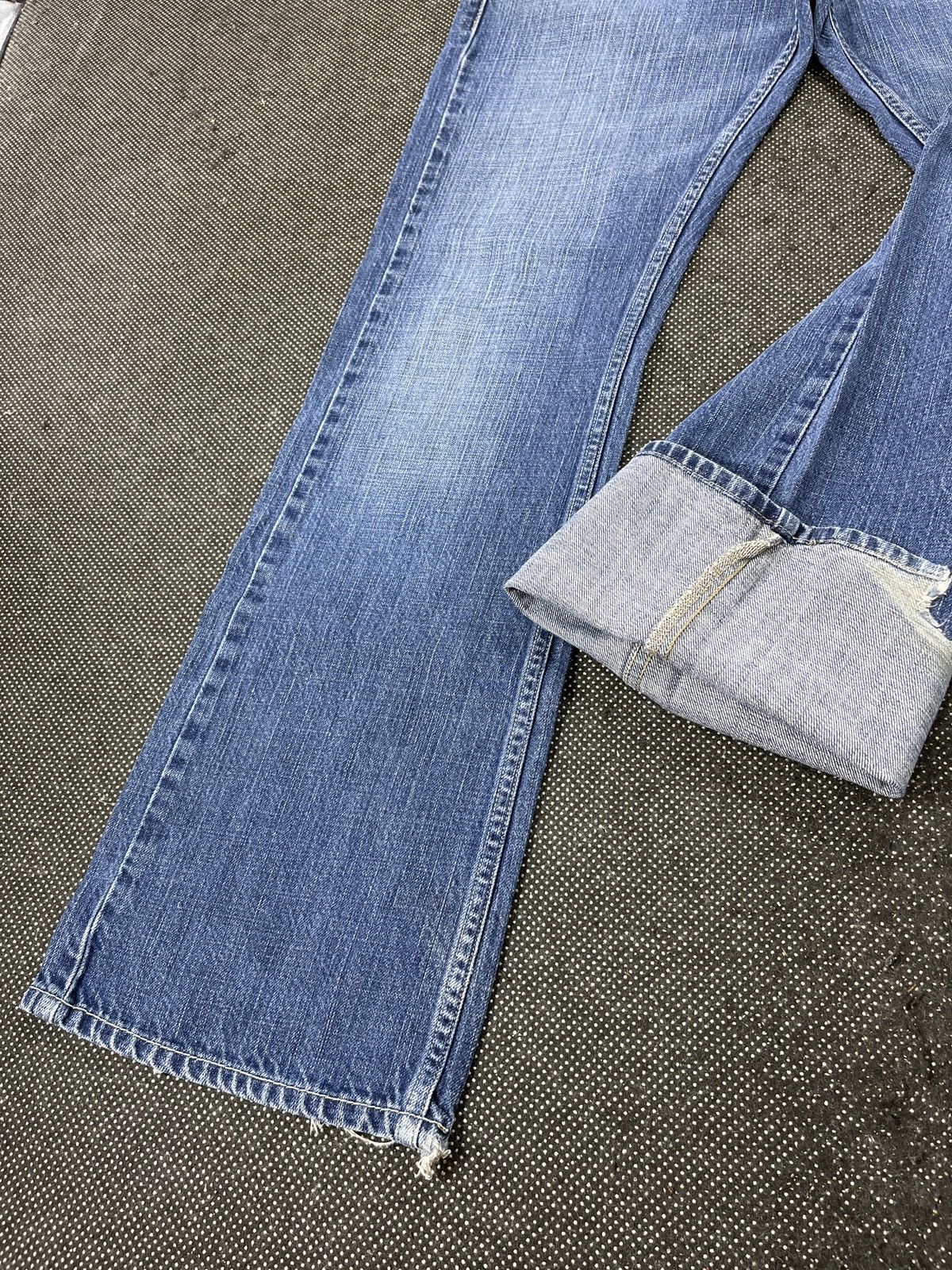 Levi's Vintage Levis 507 Slim Flare Jeans - J708 Size US 34 / EU 50 - 5 Thumbnail